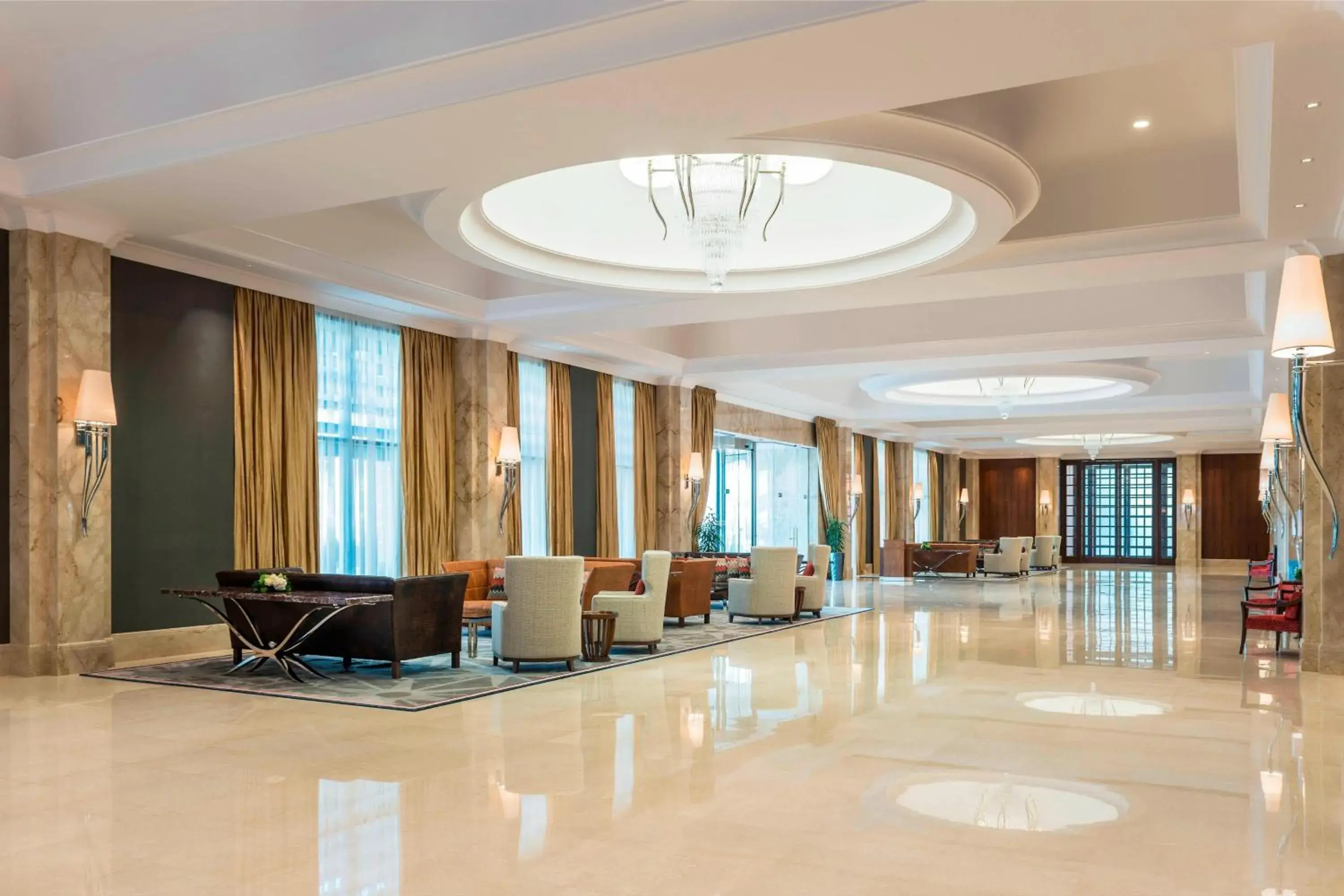 Meeting/conference room, Lobby/Reception in Sheraton Oman Hotel