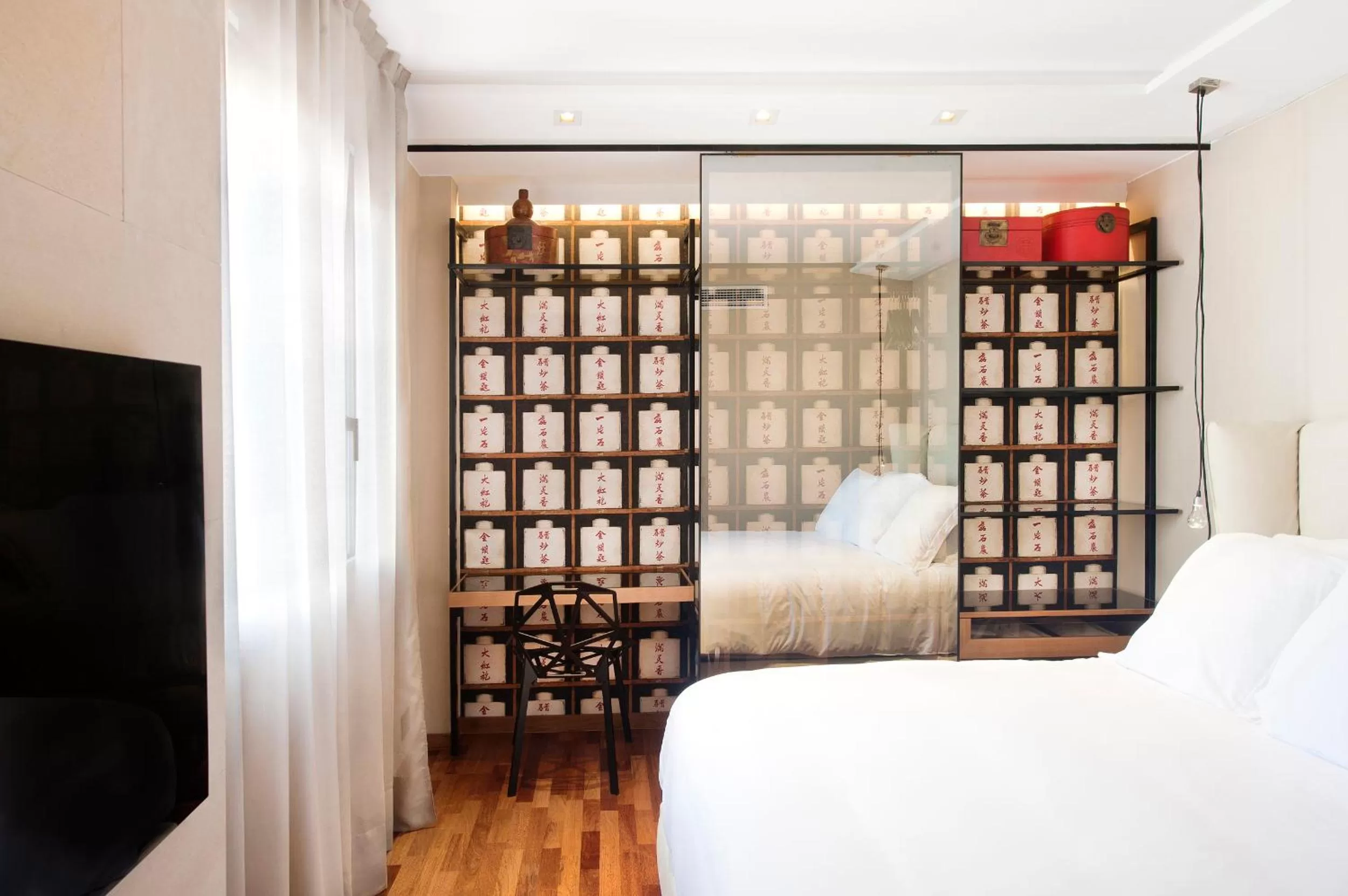 Photo of the whole room, Bed in Claris Hotel & Spa GL, a Small Luxury Hotel of the World