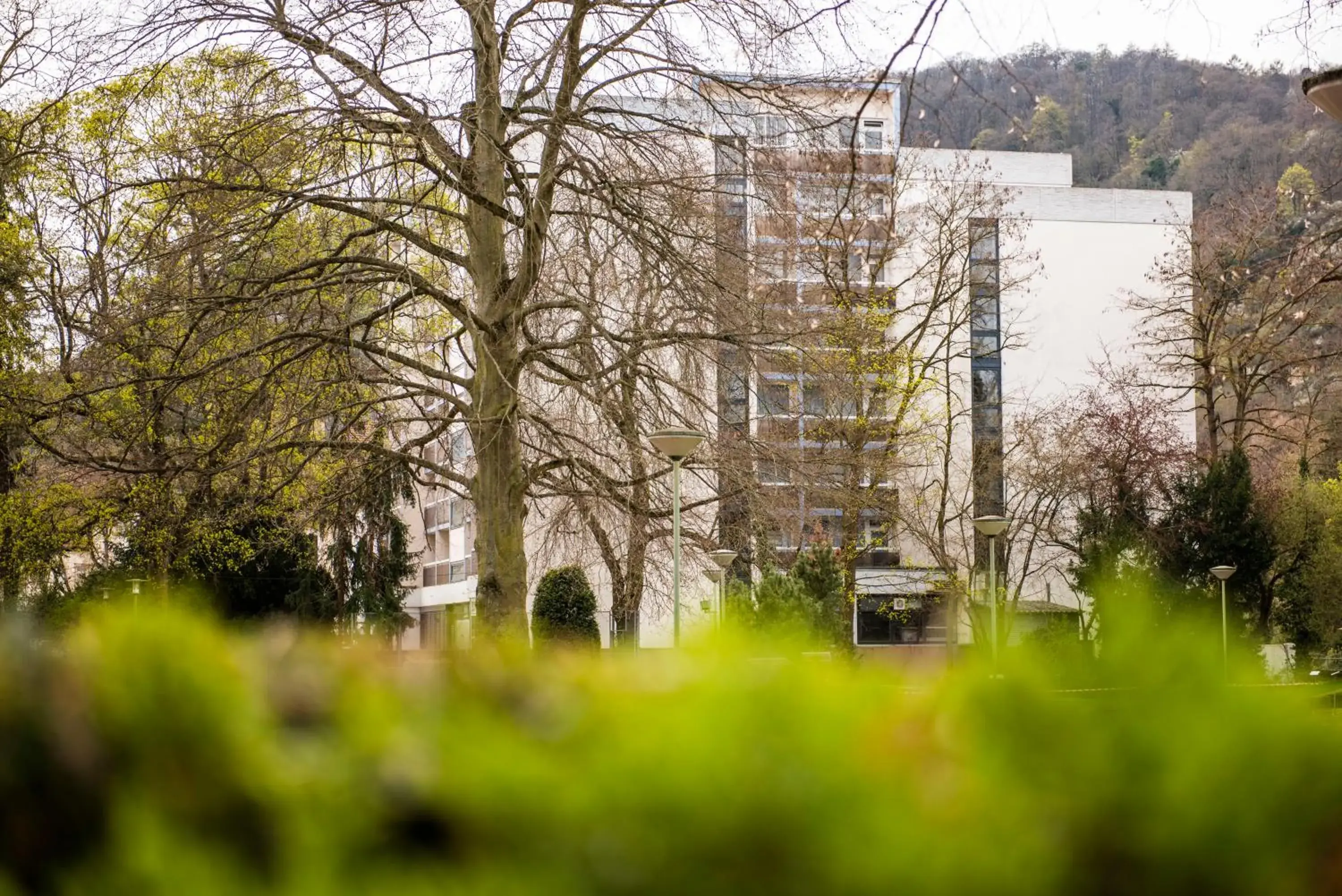 Property building, Winter in Caravelle Hotel im Park