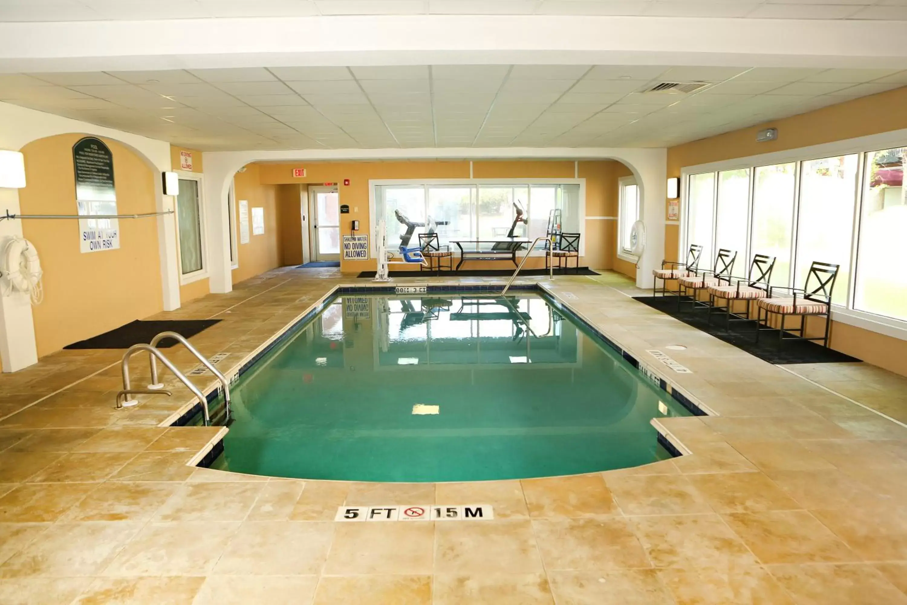Swimming Pool in Holiday Inn Express Hotel & Suites - Sumter, an IHG Hotel