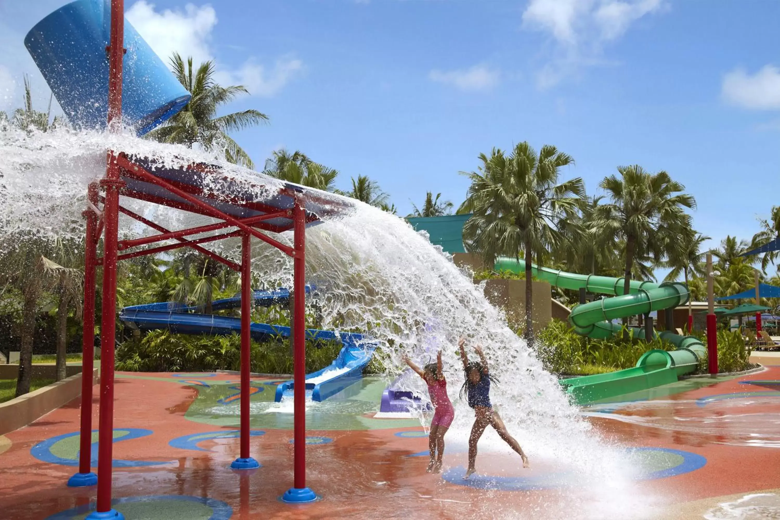 People, Water Park in Shangri-La Tanjung Aru, Kota Kinabalu