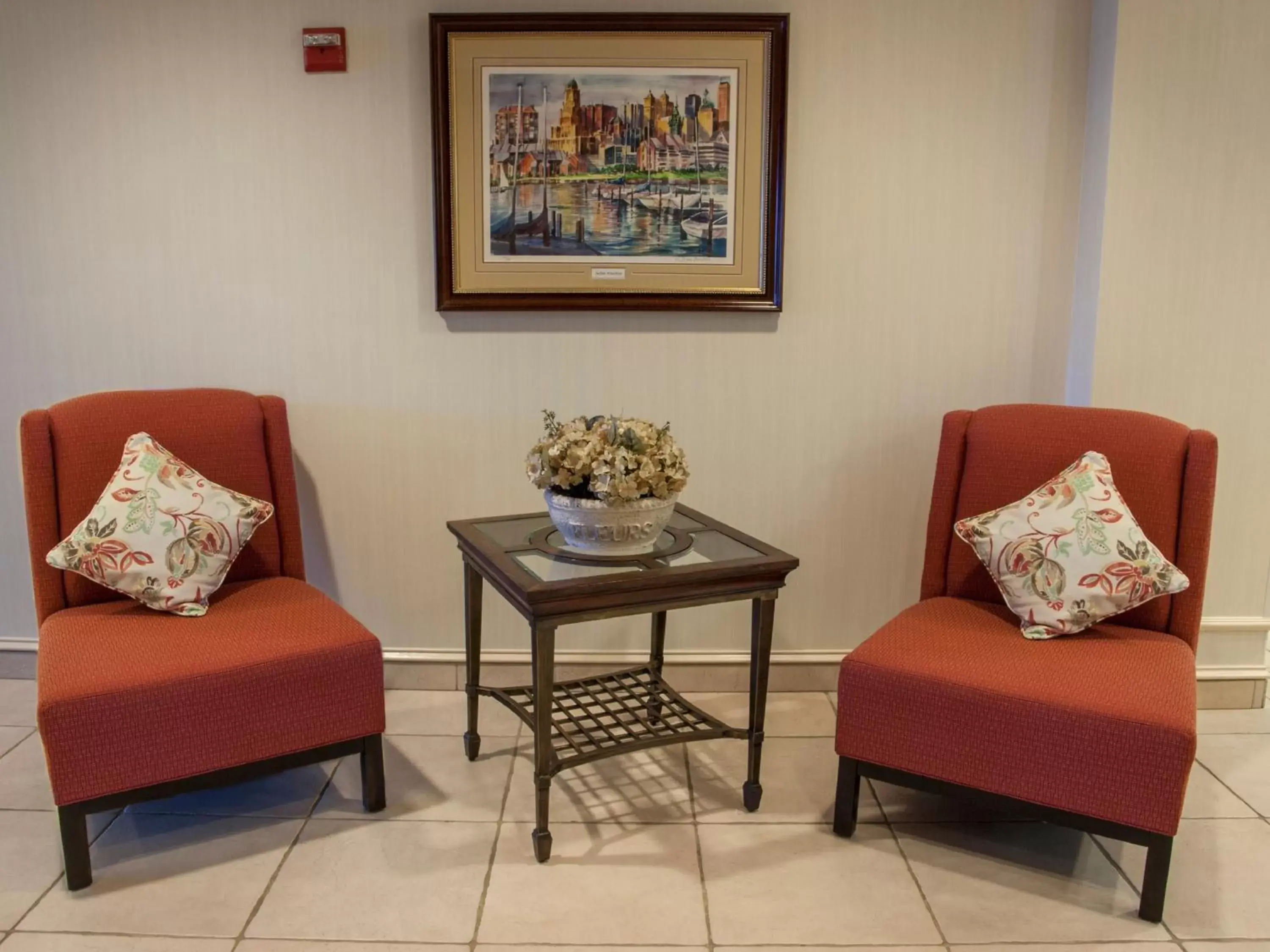 Property building, Seating Area in Holiday Inn Express & Suites Buffalo Airport, an IHG Hotel