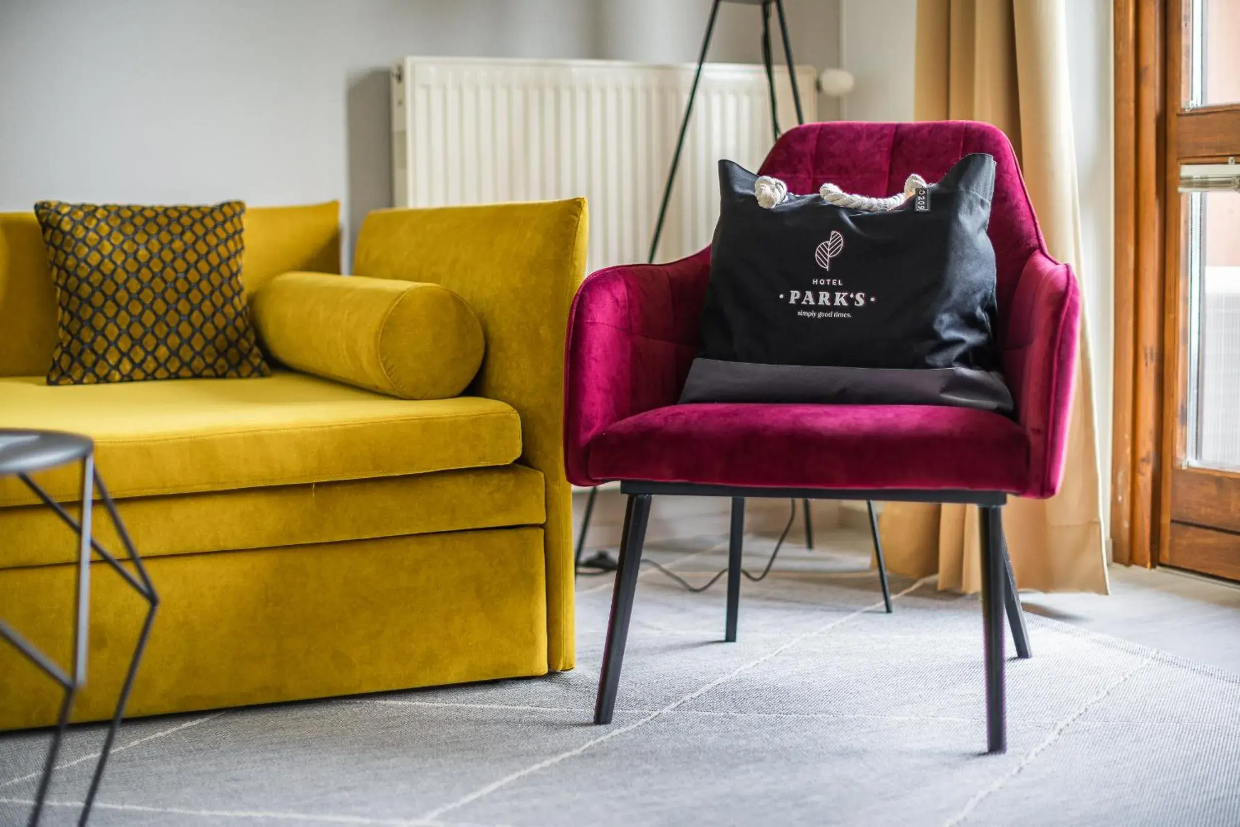 Staff, Seating Area in Hotel Parks