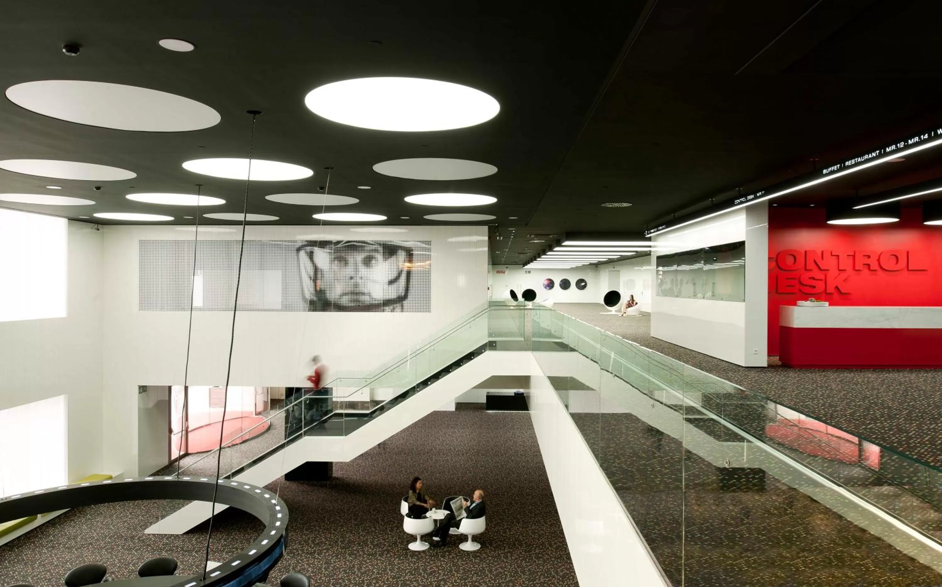 Lobby or reception in Barceló Sants