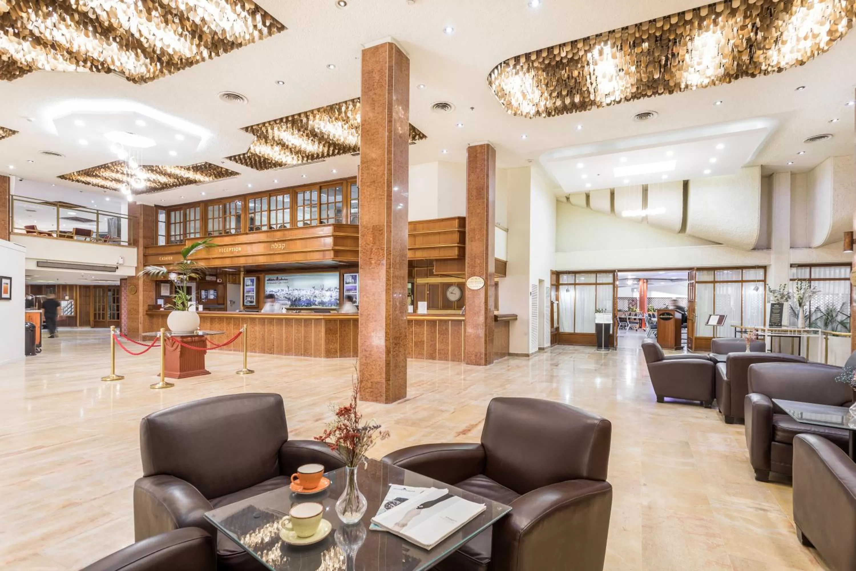 Lobby or reception in Jerusalem Gate Hotel