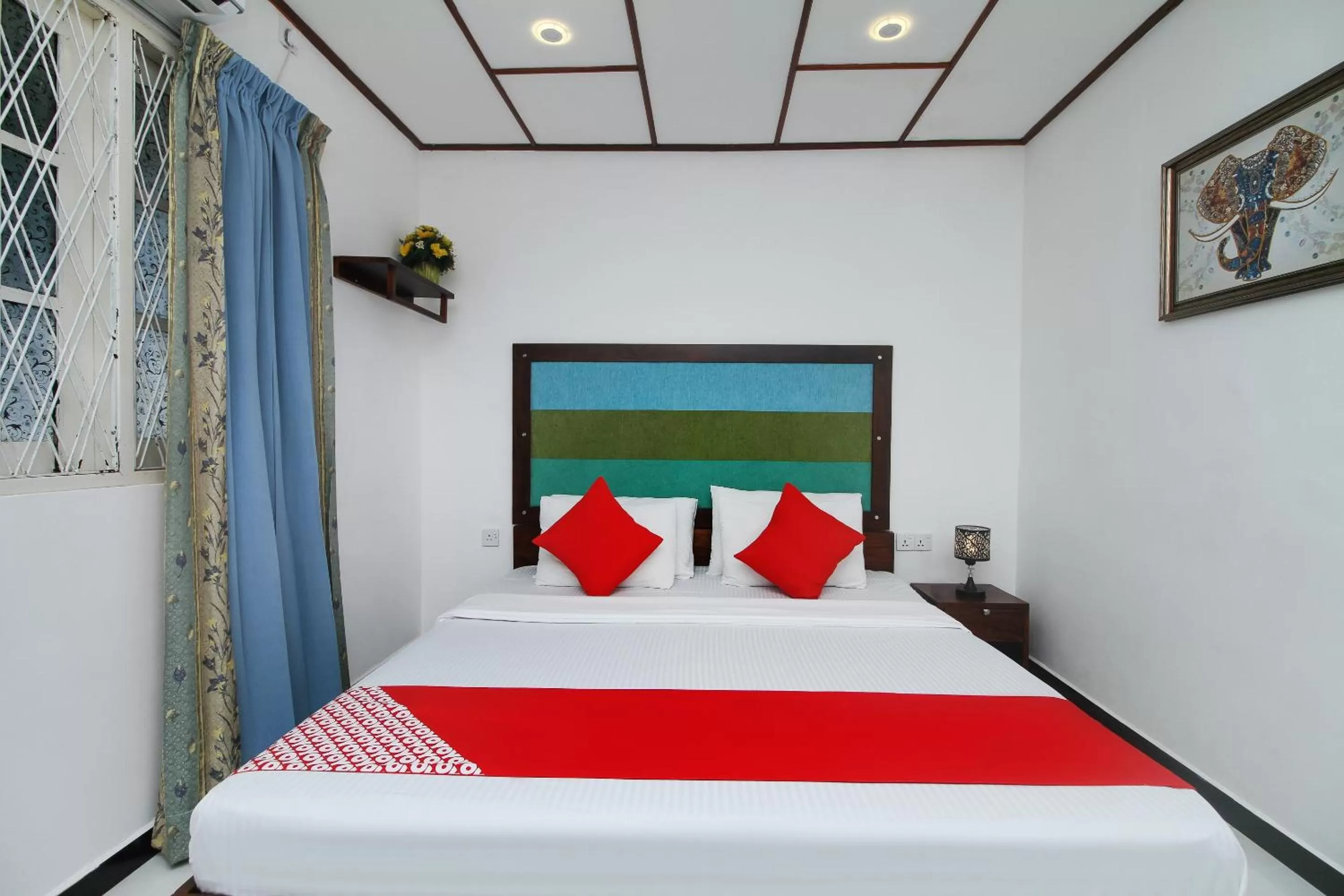 Bedroom, Bed in Slnco Villa