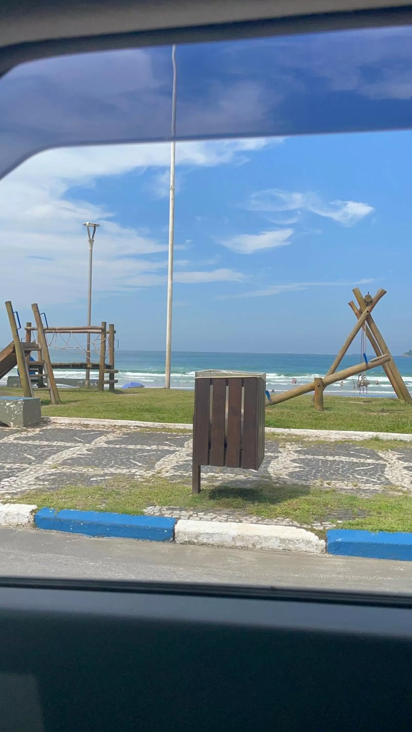 Sea view in Pousada Praia do Tombo