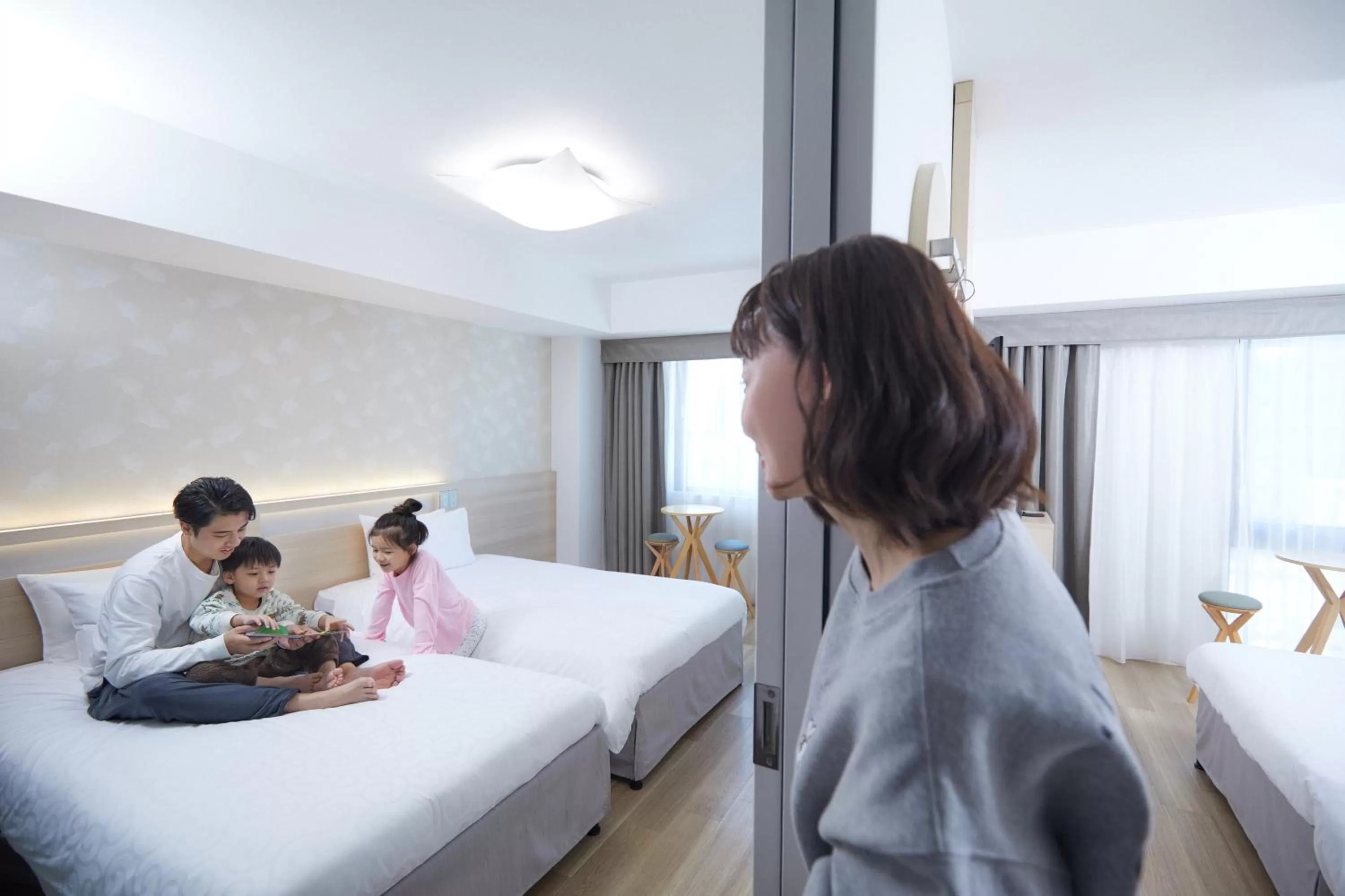 Photo of the whole room, Bed in Karaksa Hotel Osaka Namba