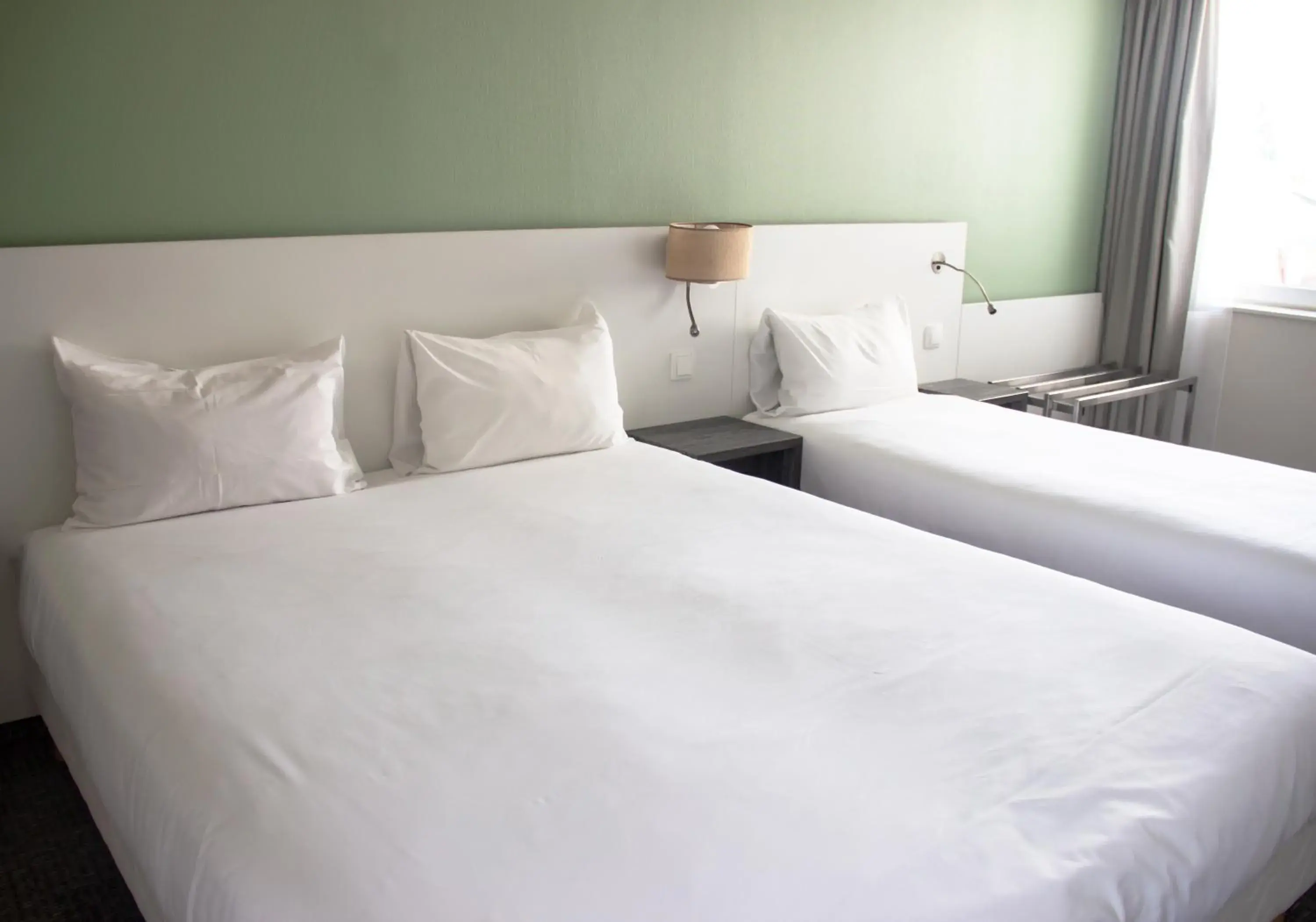 Bed in Greet Hotel Colmar