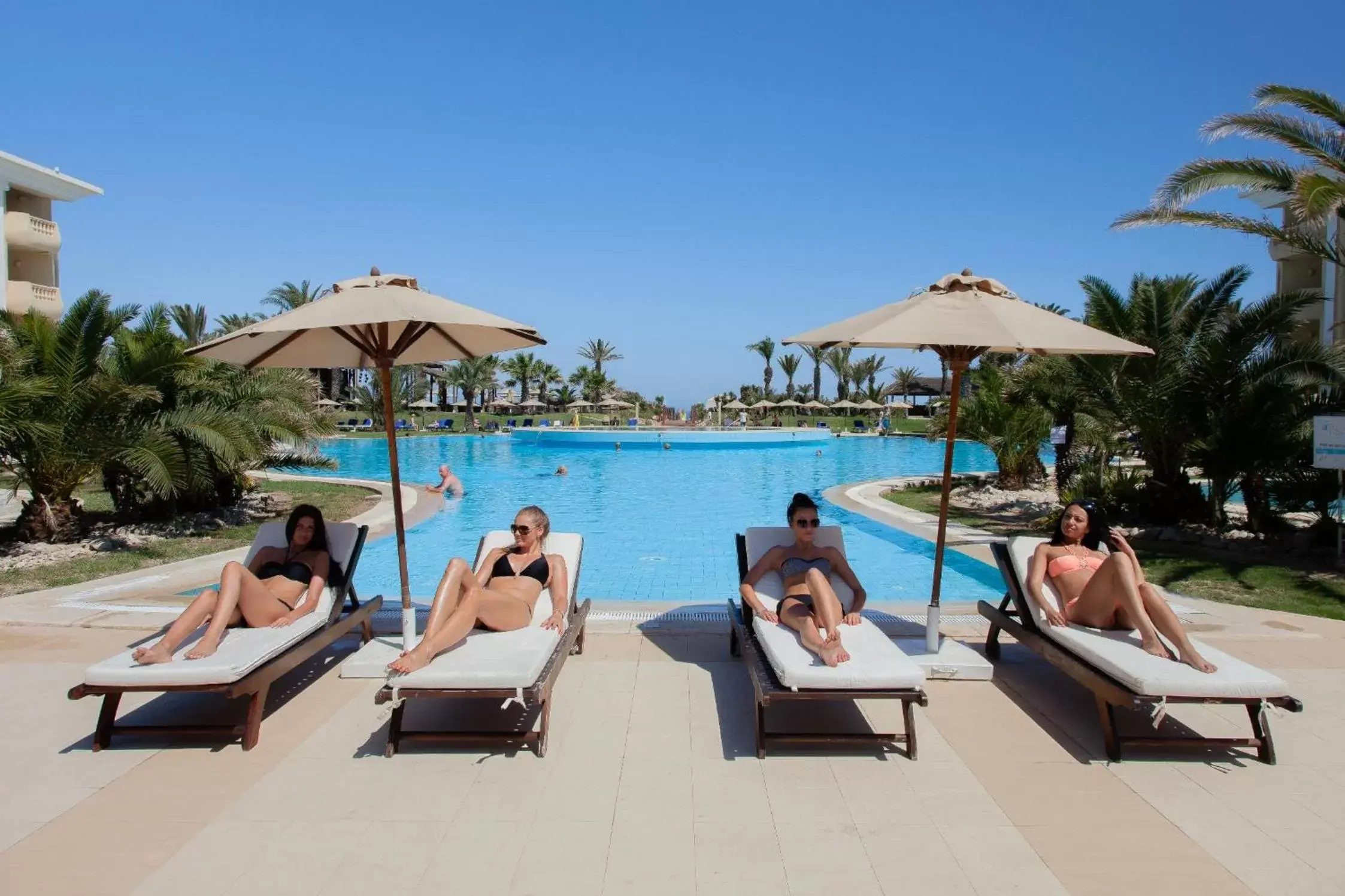 Swimming Pool in Royal Thalassa Monastir