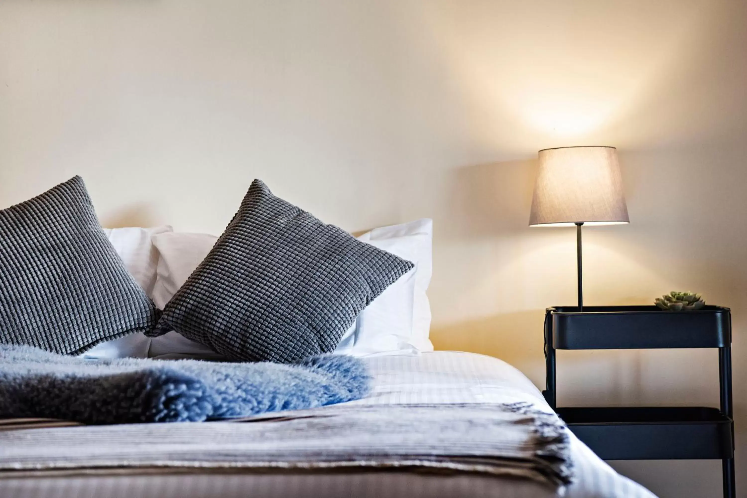 Bed in The Woolpack Hotel