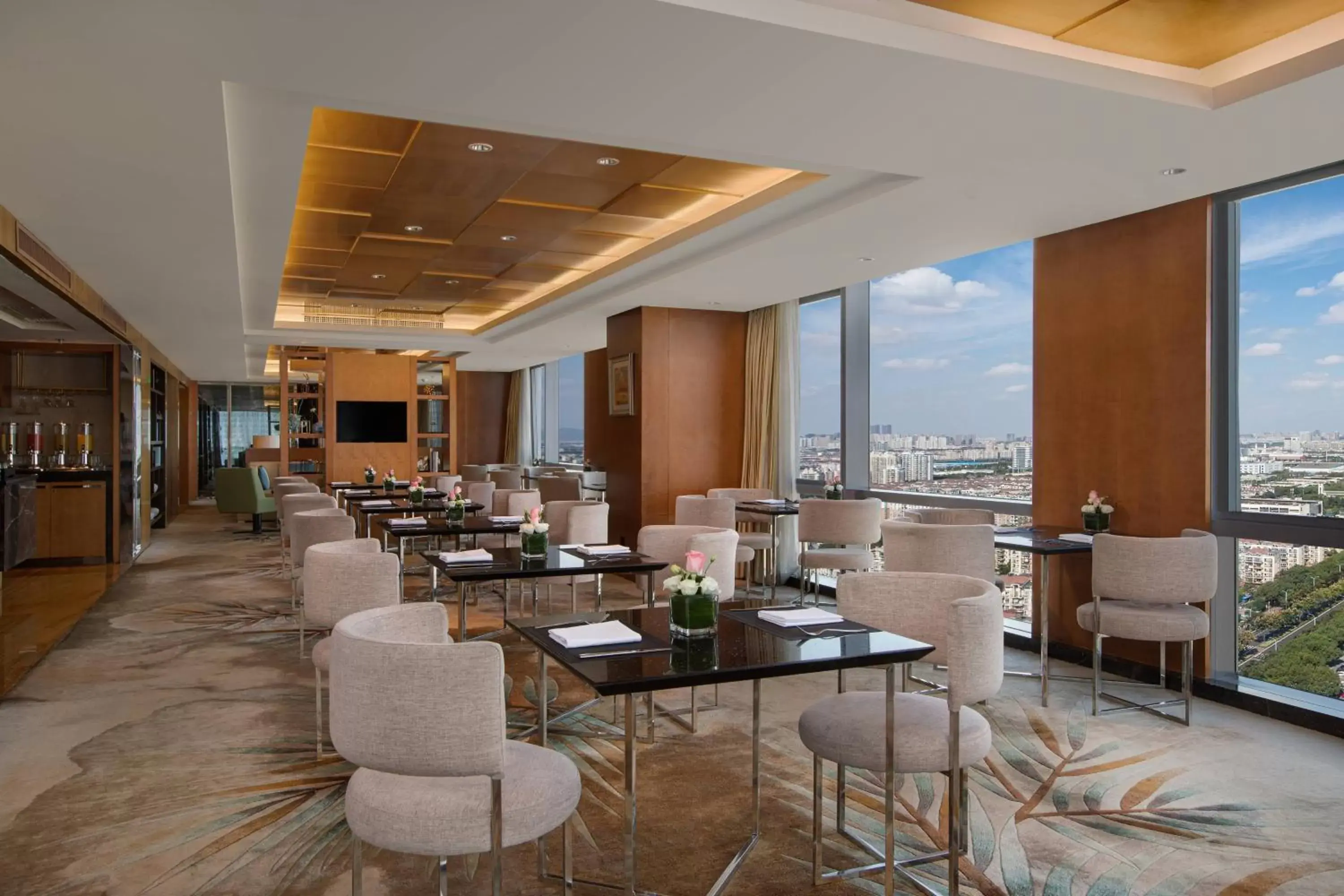 Lounge or bar, Restaurant/Places to Eat in Courtyard by Marriott Suzhou