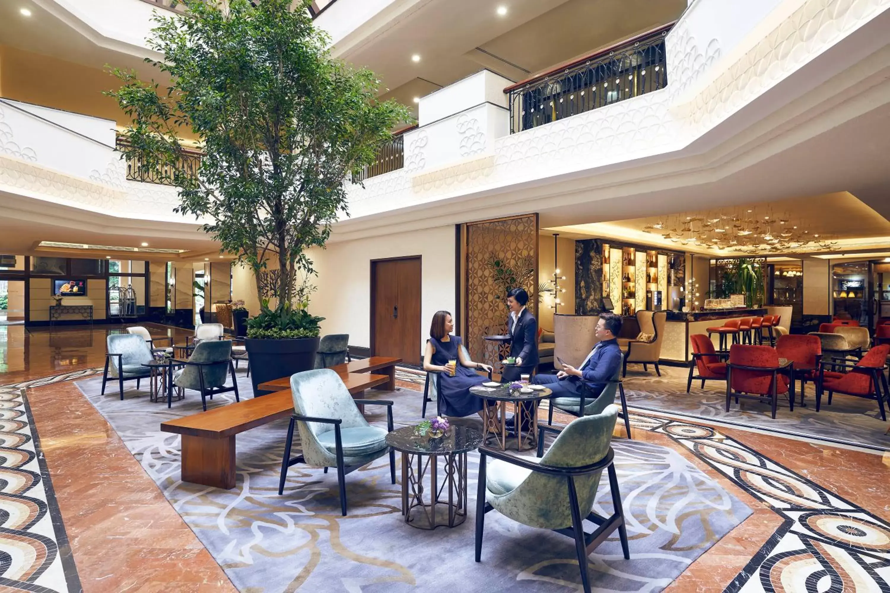 Lounge or bar, Restaurant/Places to Eat in Orchard Rendezvous Hotel by Far East Hospitality