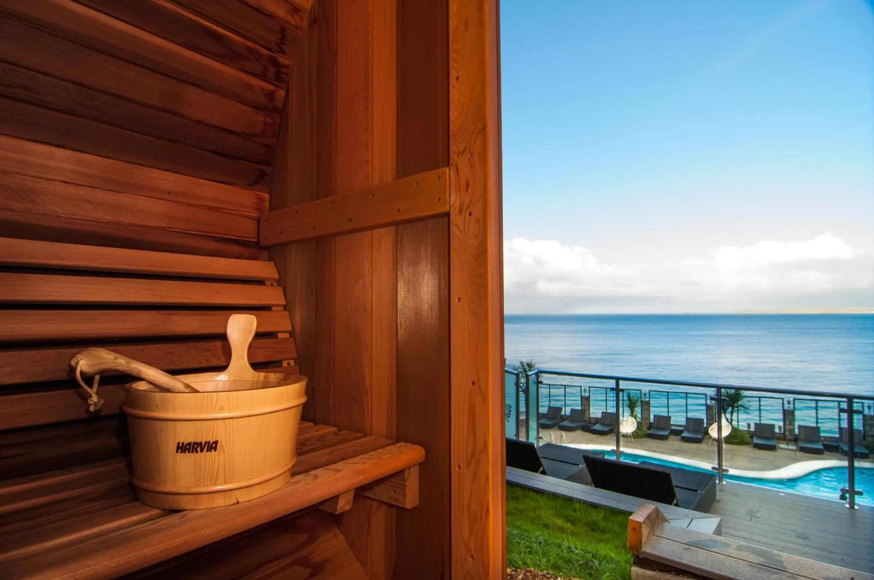 Steam room in Carbis Bay and Spa Hotel