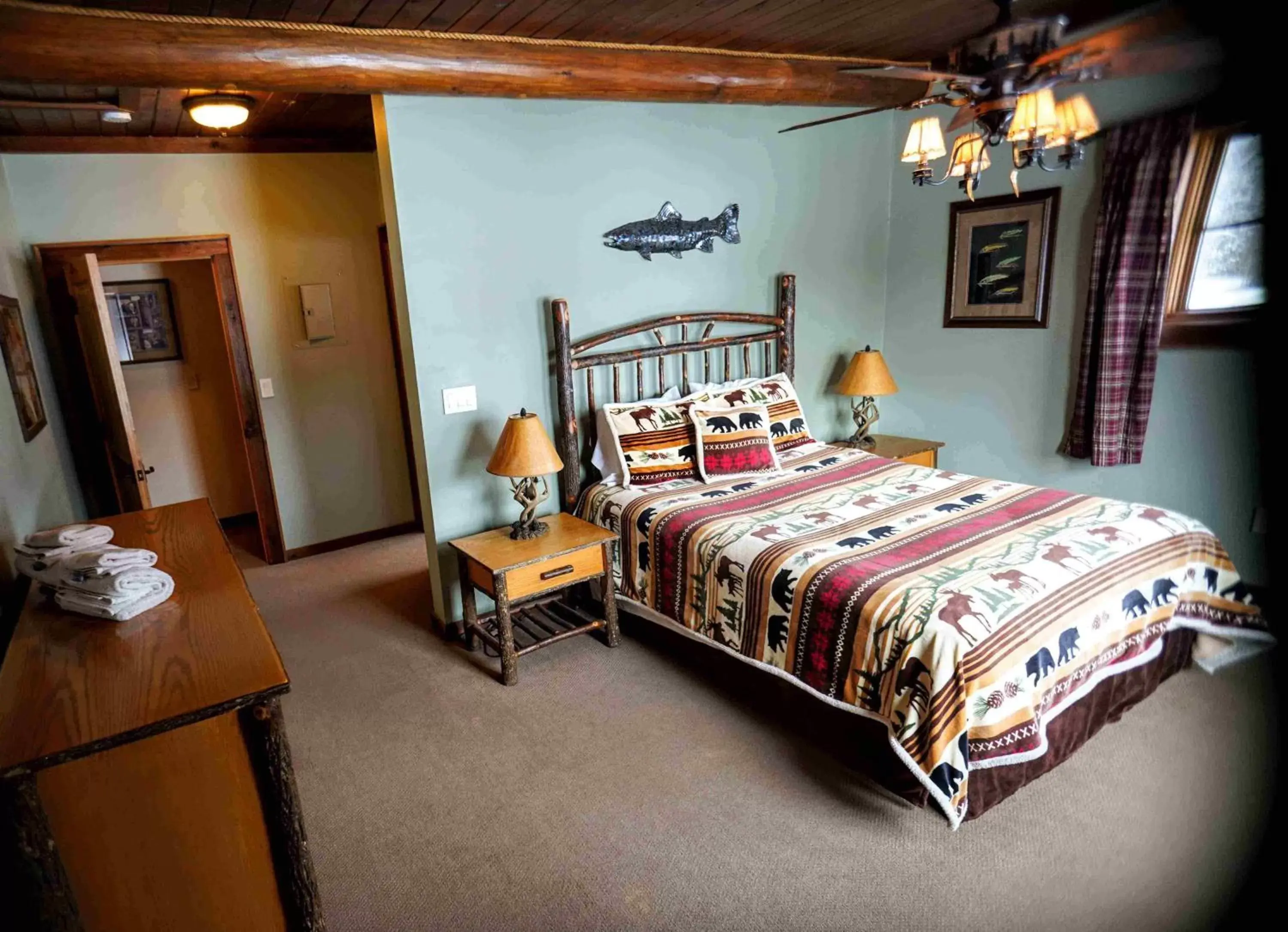Bed in Ampersand Bay Resort