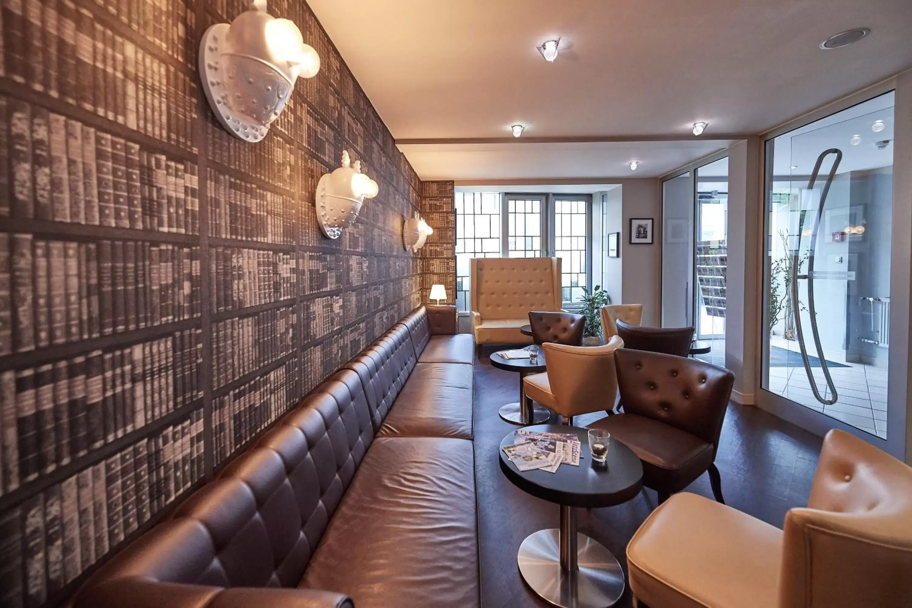 Lobby or reception in Hotel Amadeus Lobby or reception in Hotel Amadeus