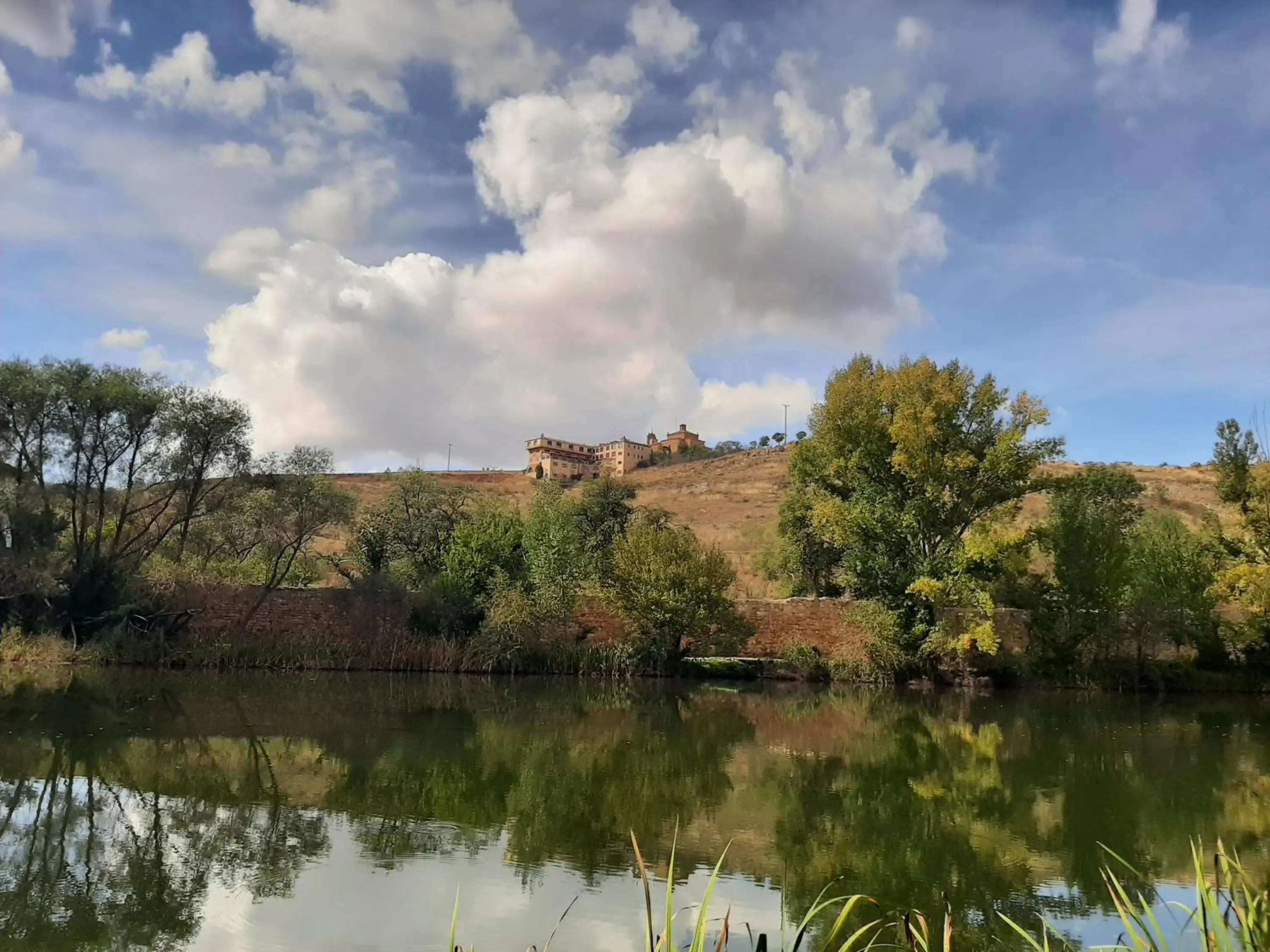 Property building, Natural Landscape in Hotel Leonor Mirón