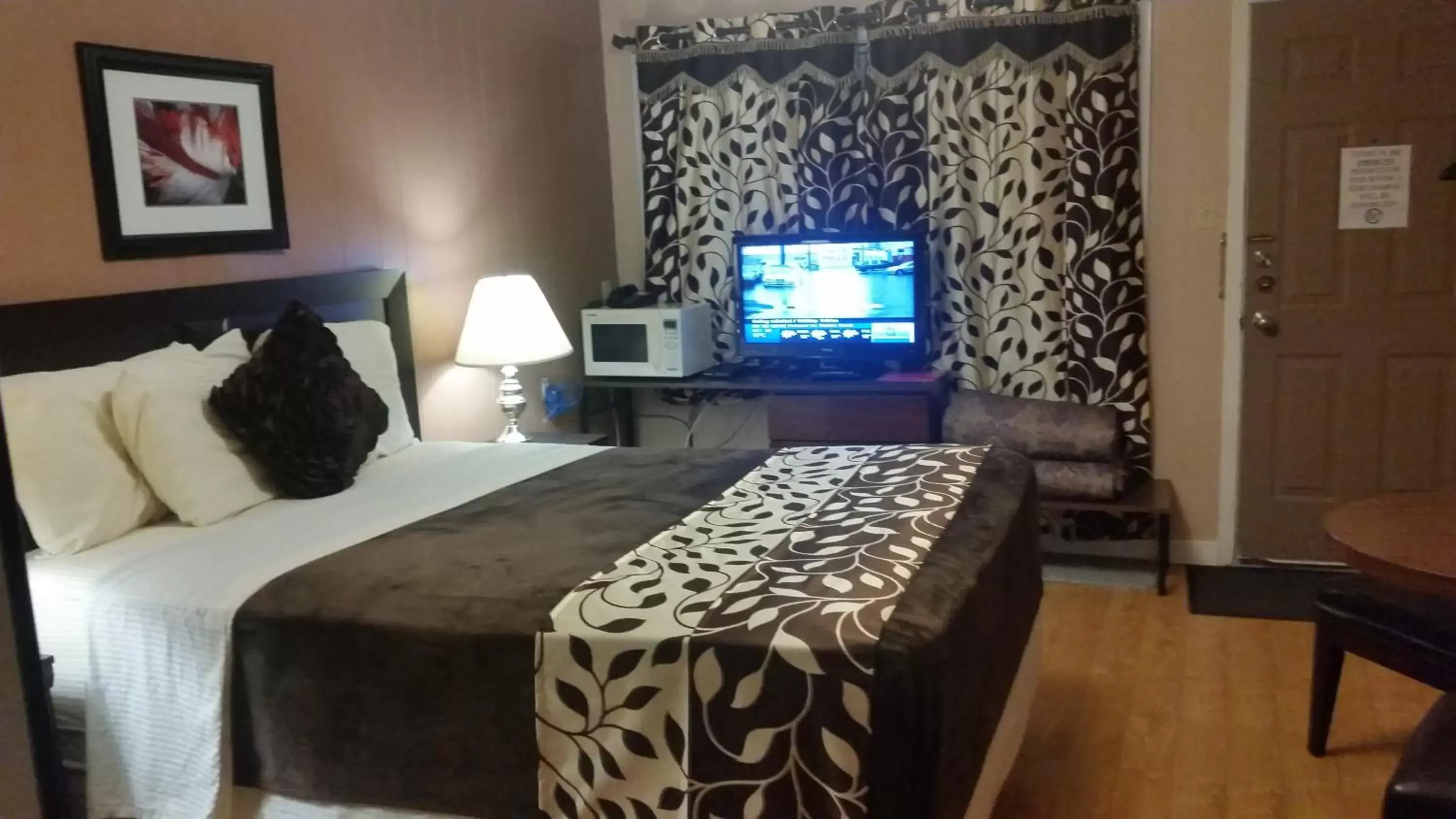 TV and multimedia, Bed in Parkway Motel & European Lodges