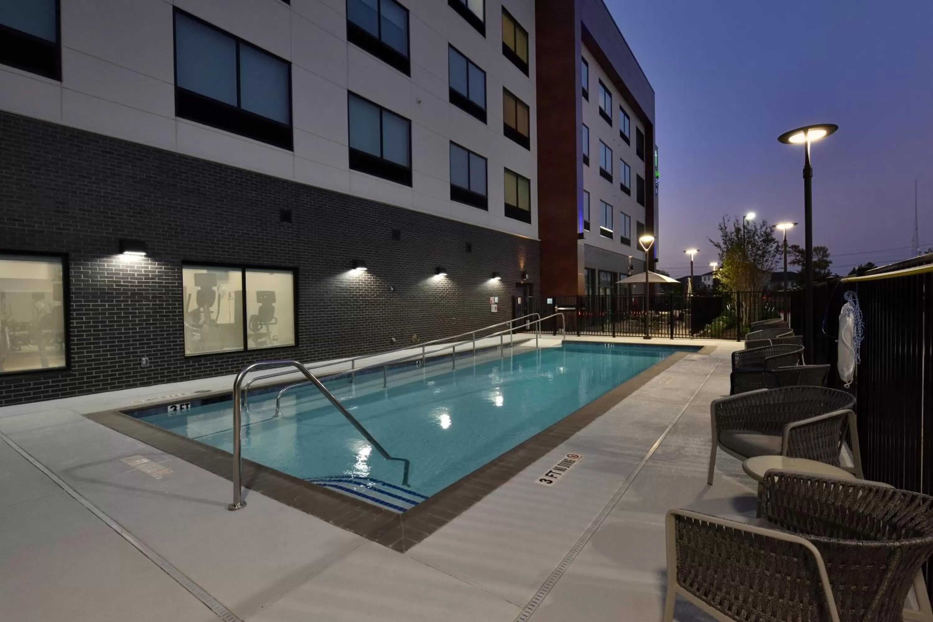 Swimming pool in Holiday Inn Express & Suites Spring - Woodlands Area by IHG