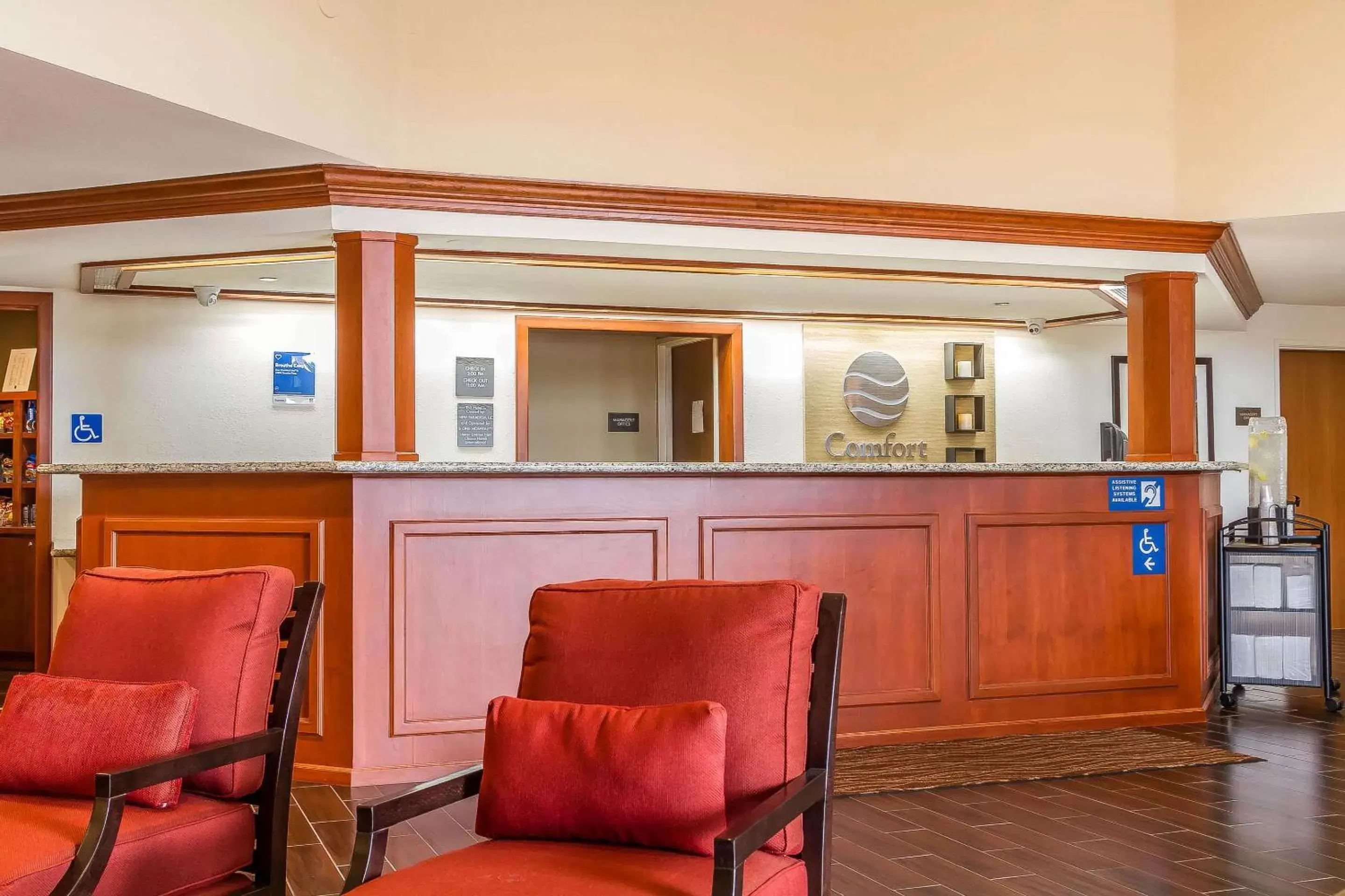 Lobby or reception, Lobby/Reception in Comfort Inn & Suites Rocklin