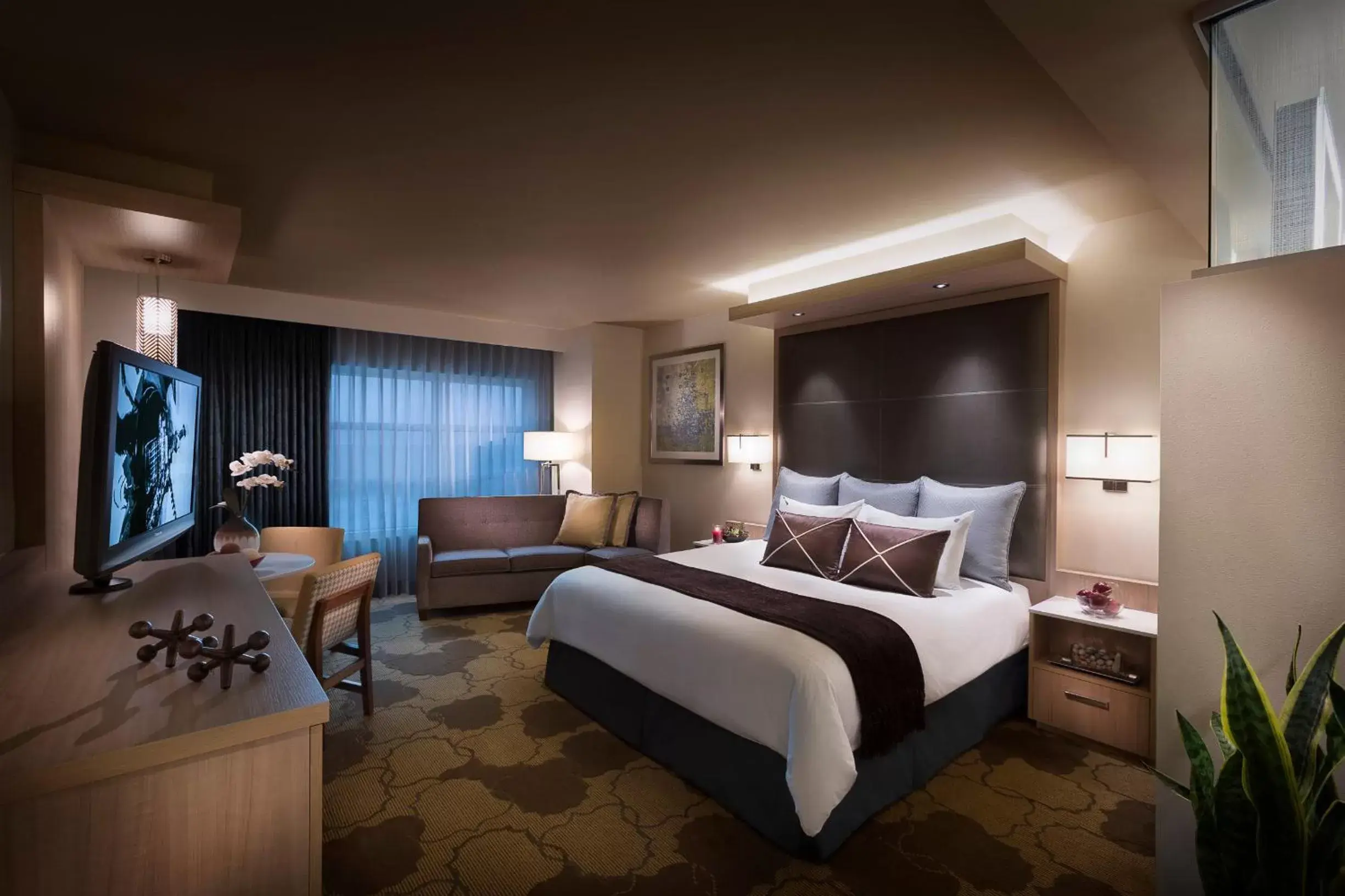 Bedroom in Seminole Hard Rock Hotel and Casino Tampa