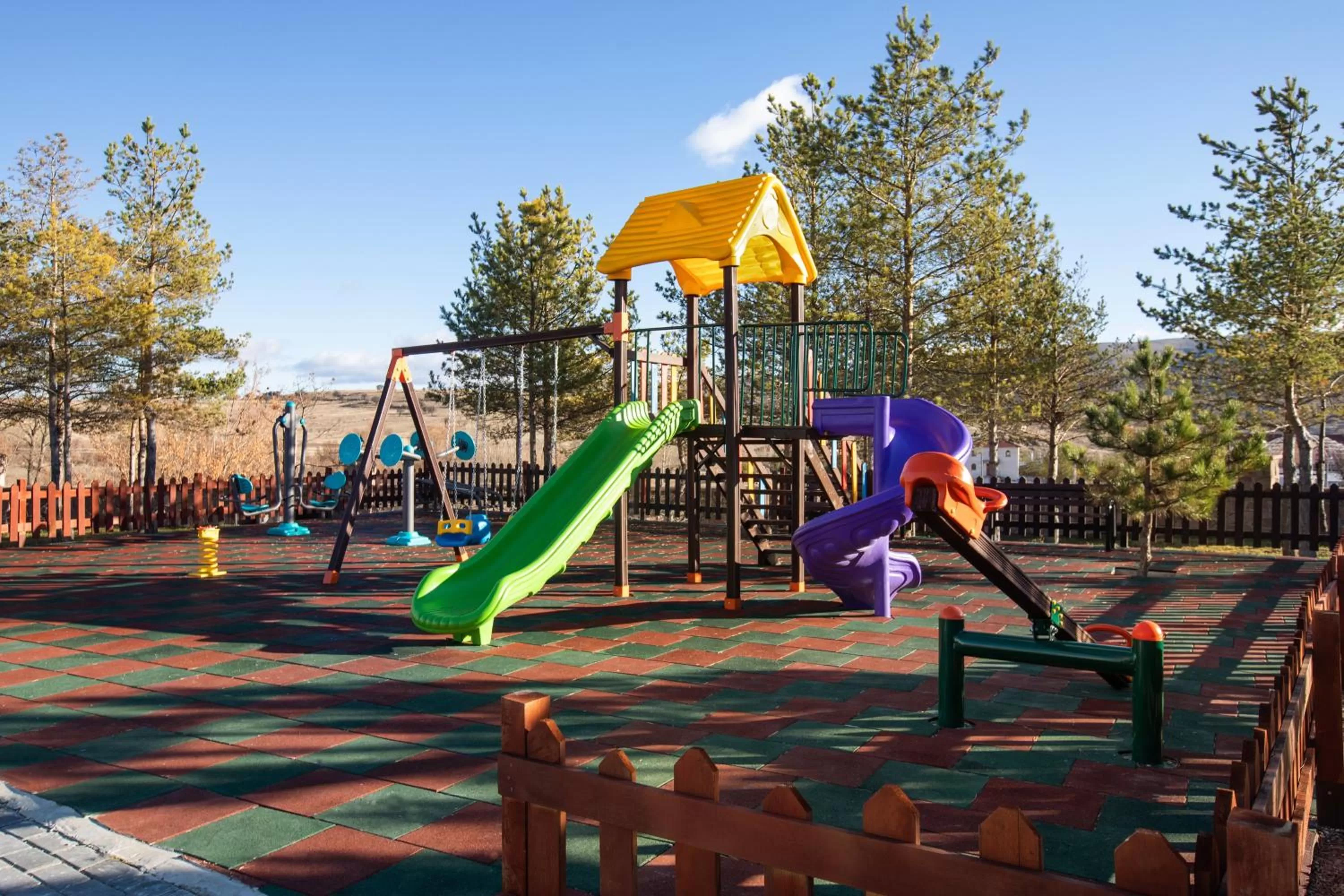 Children play ground in Ipeksoy Thermal Hotel