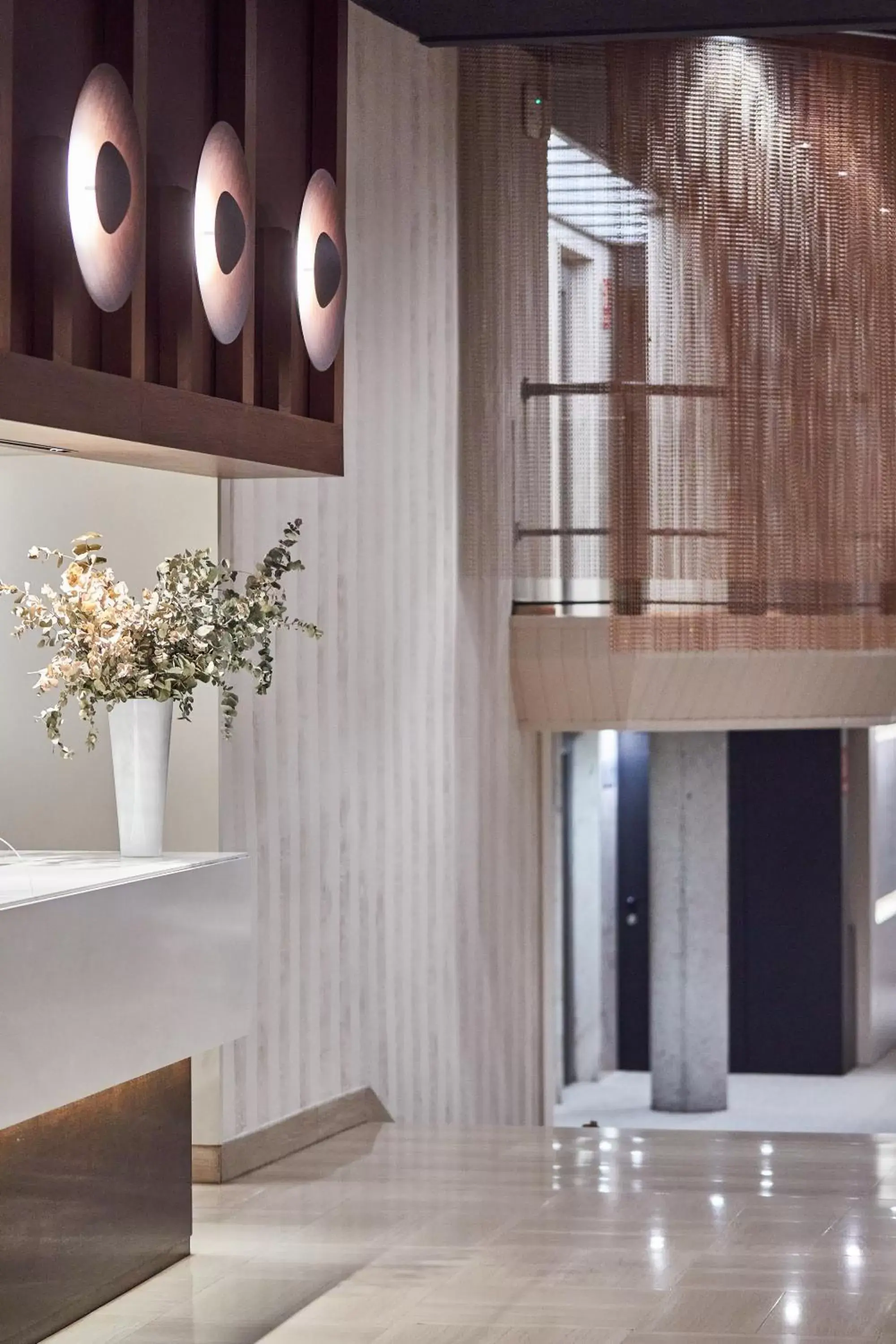 Lobby or reception in Silken Ramblas Lobby or reception in Silken Ramblas