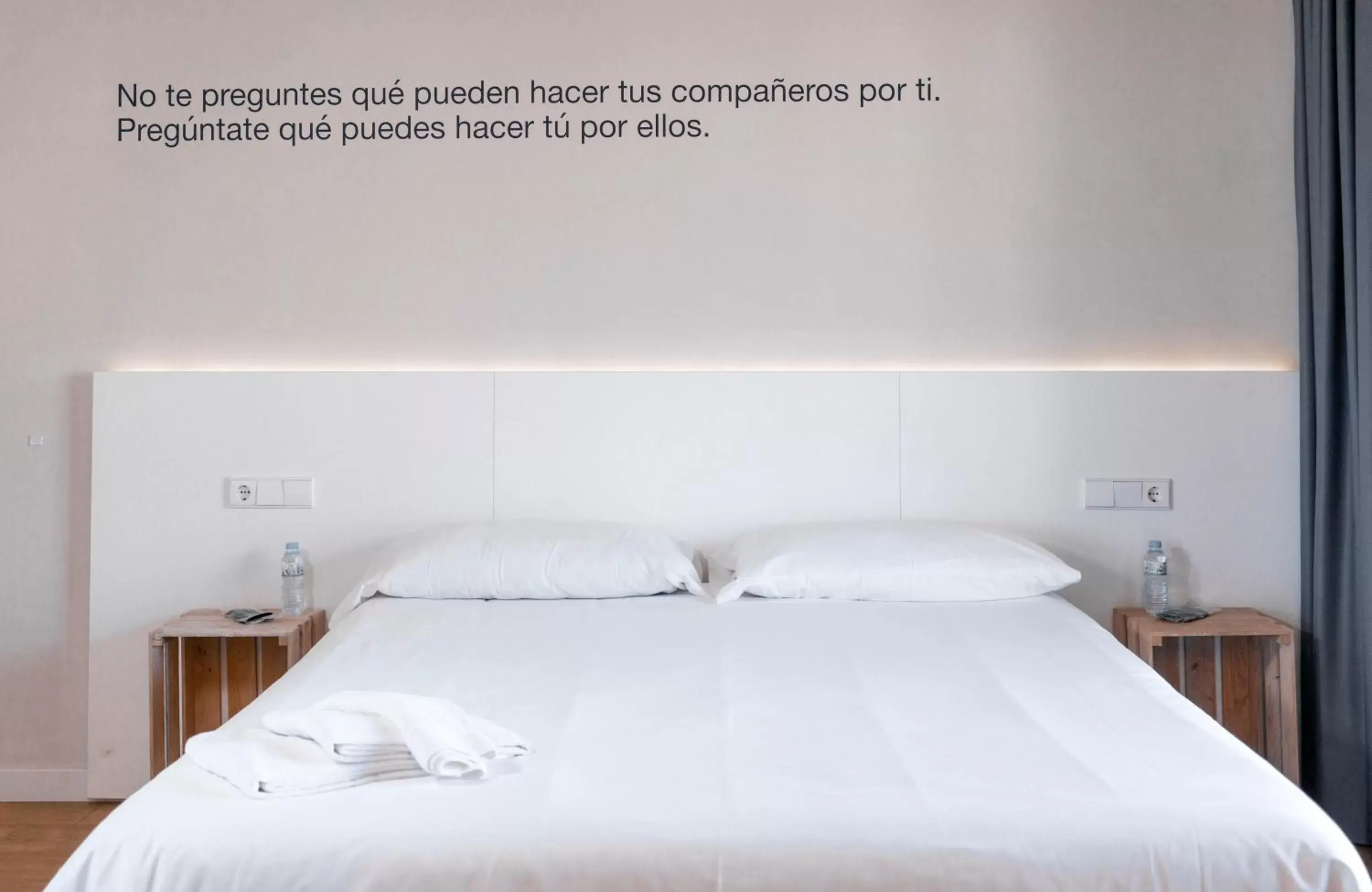 Bed in Dynamic Hotels Caldetes Barcelona Bed in Dynamic Hotels Caldetes Barcelona