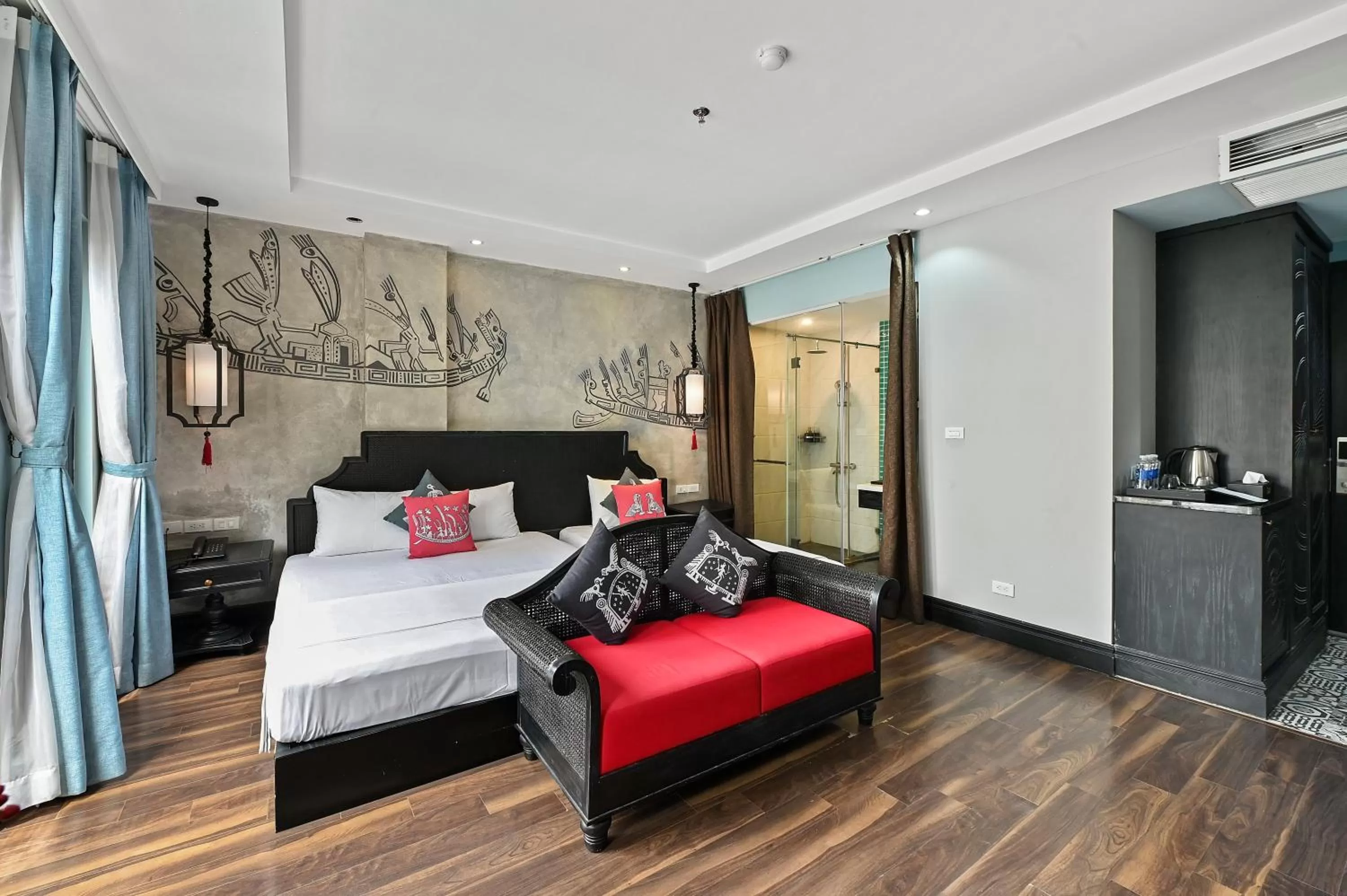 Bed in 22Land Residence Hotel & Spa 52 Ngo Huyen