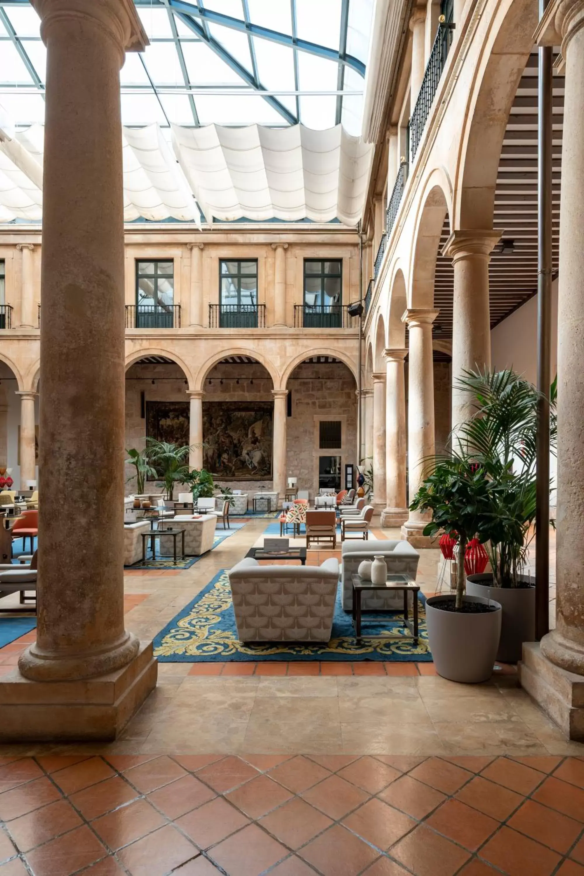 Patio in Parador de Lerma