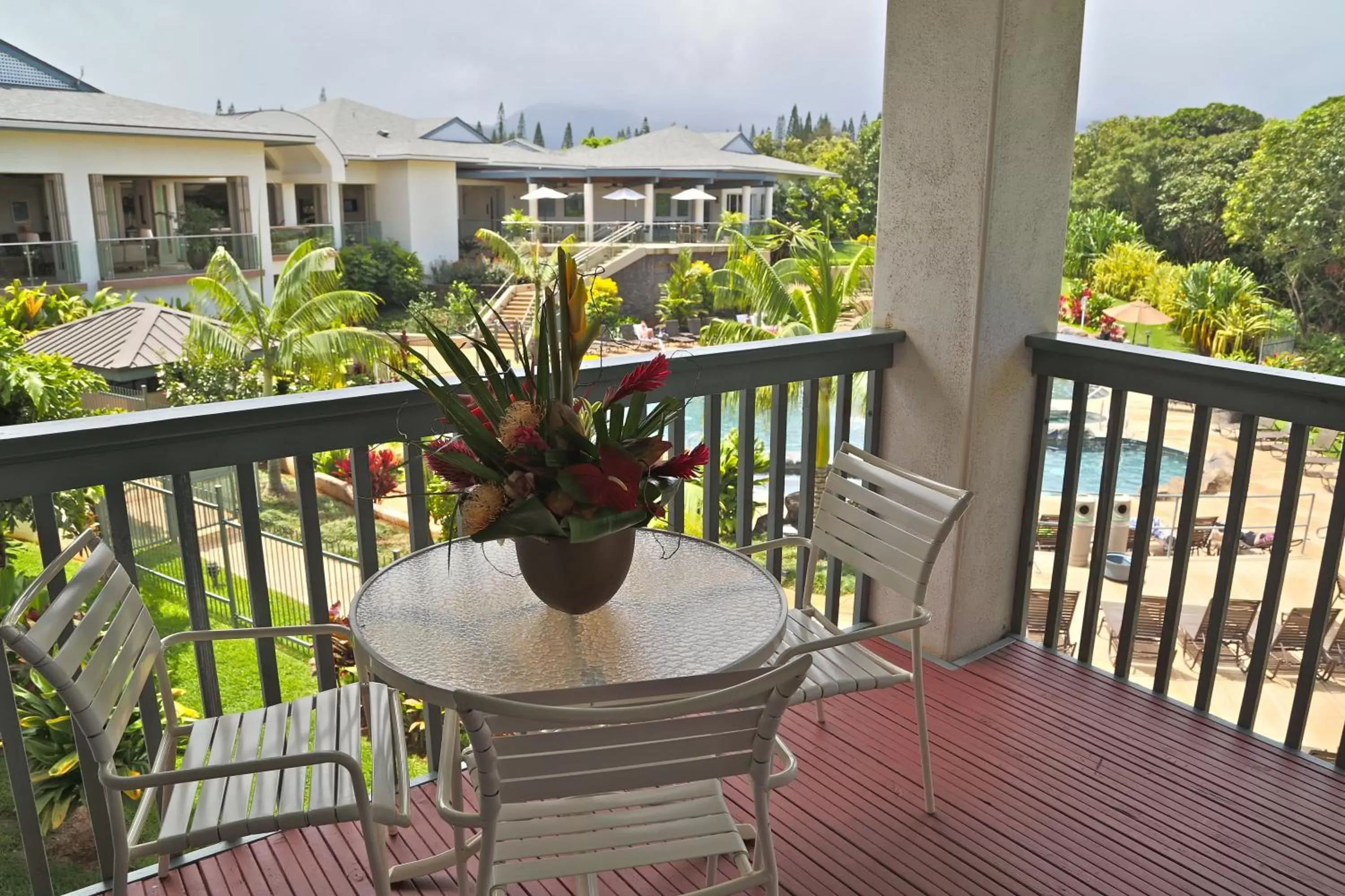 Photo of the whole room, Balcony/Terrace in Club Wyndham Bali Hai Villas