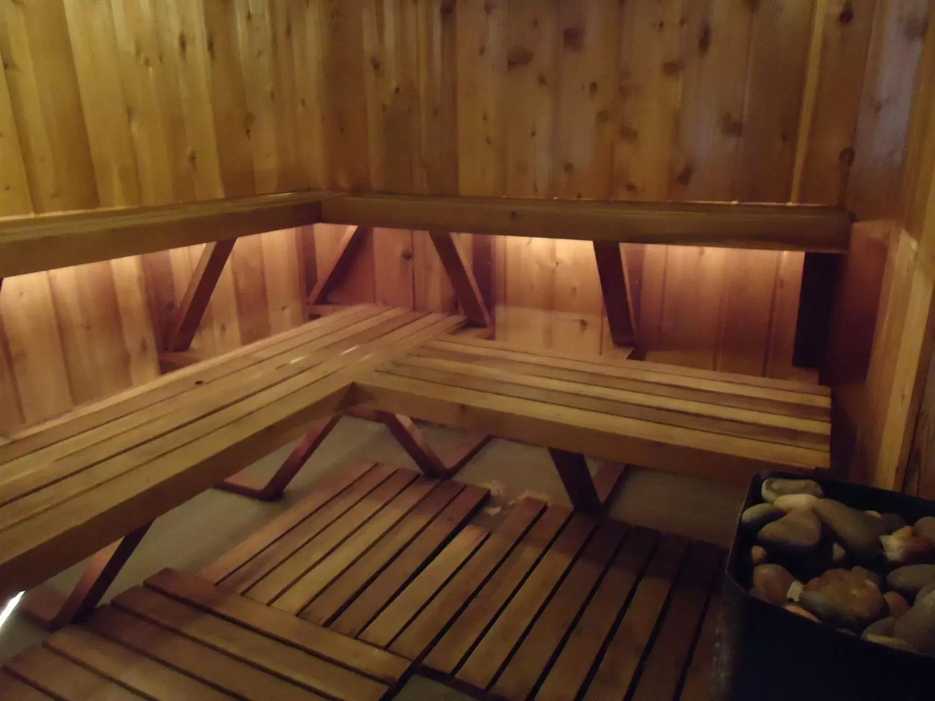 Sauna in Holiday Acres Resort