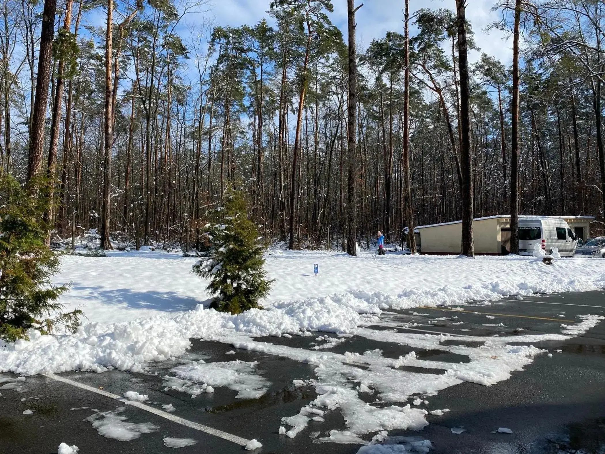 Natural landscape, Winter in Parkhotel Zirndorf