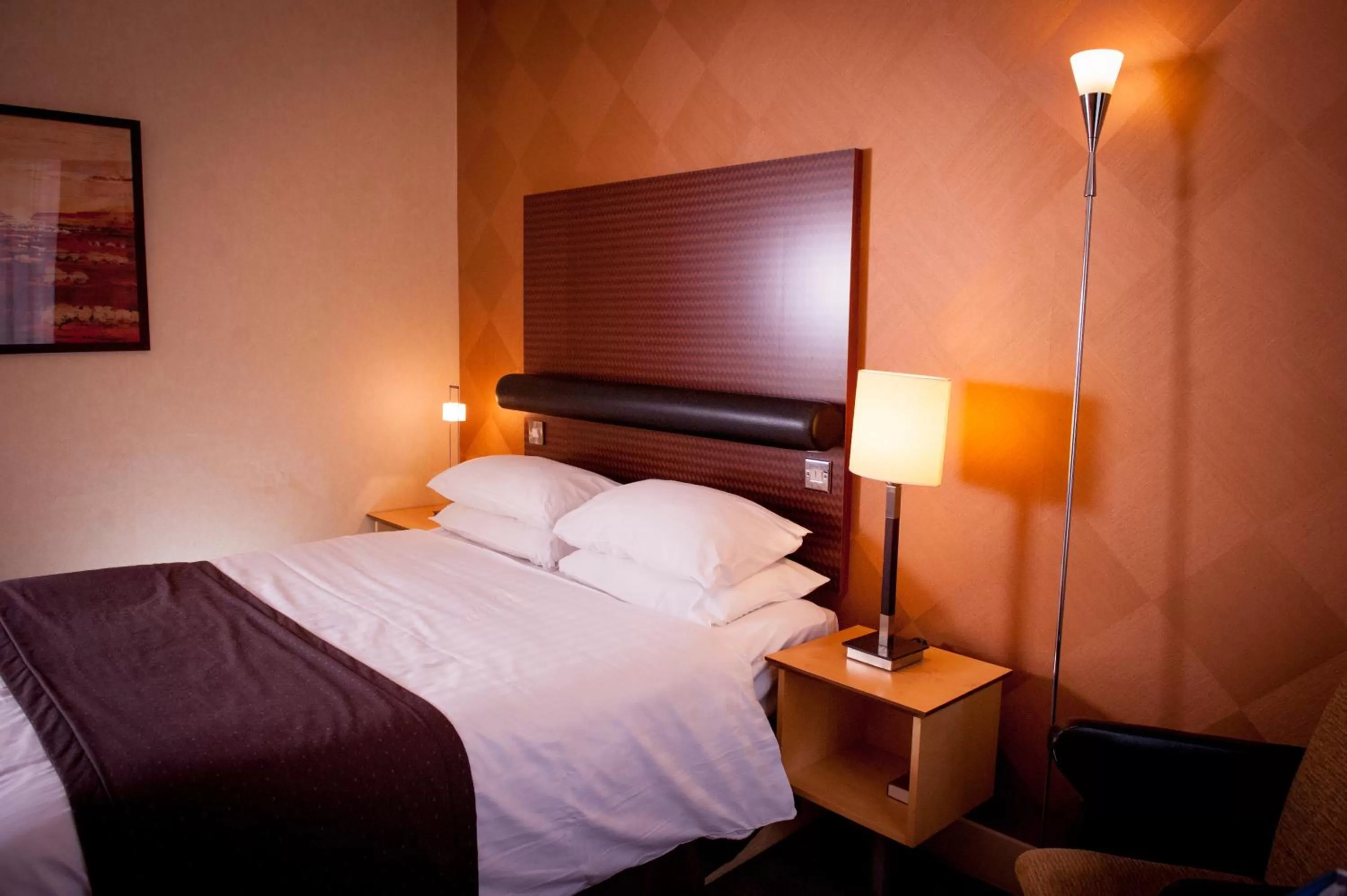 Photo of the whole room, Bed in The Angel Hotel