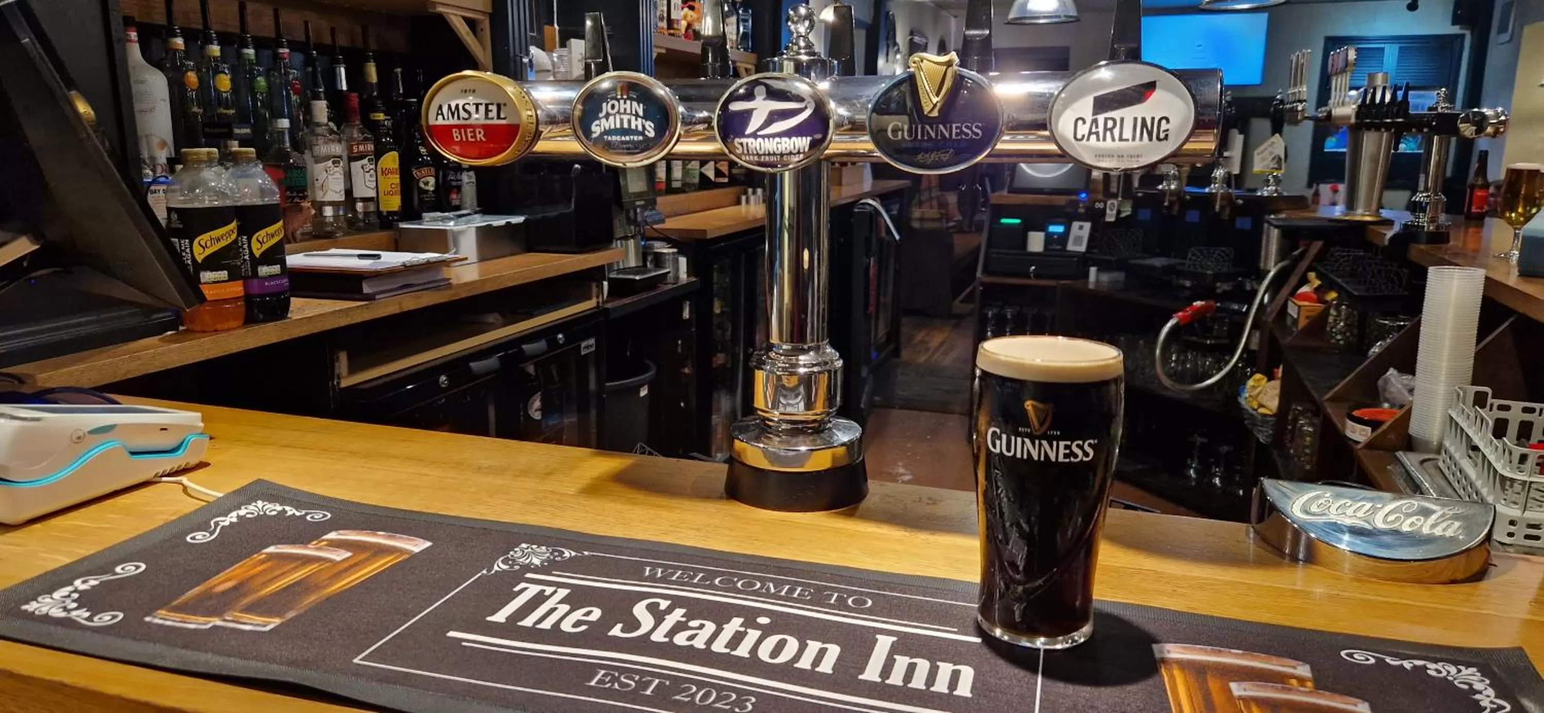 Drinks in Station Inn B&B