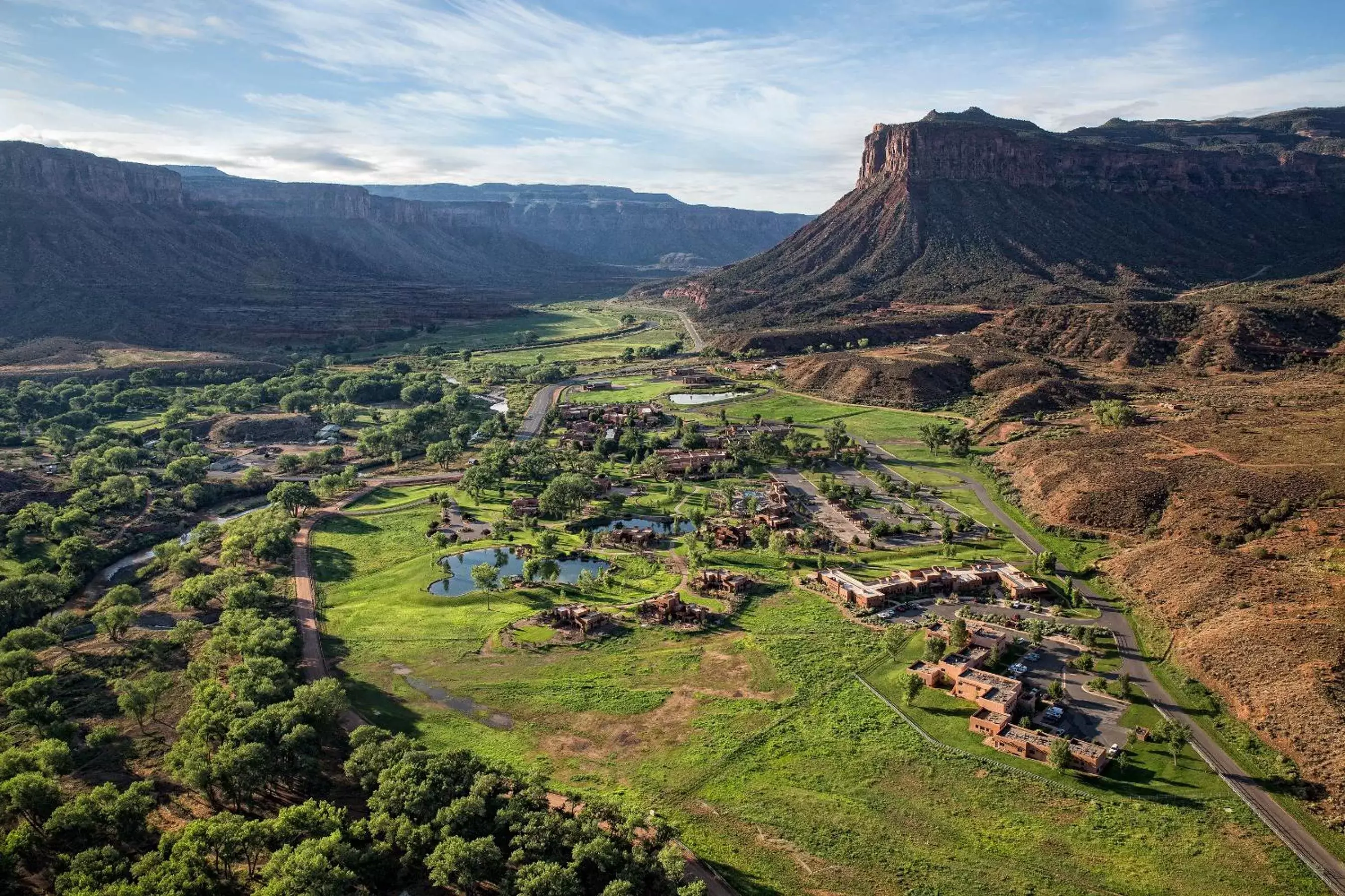 Bird's eye view in Gateway Canyons Resort, a Noble House Resort Bird's eye view in Gateway Canyons Resort, a Noble House Resort