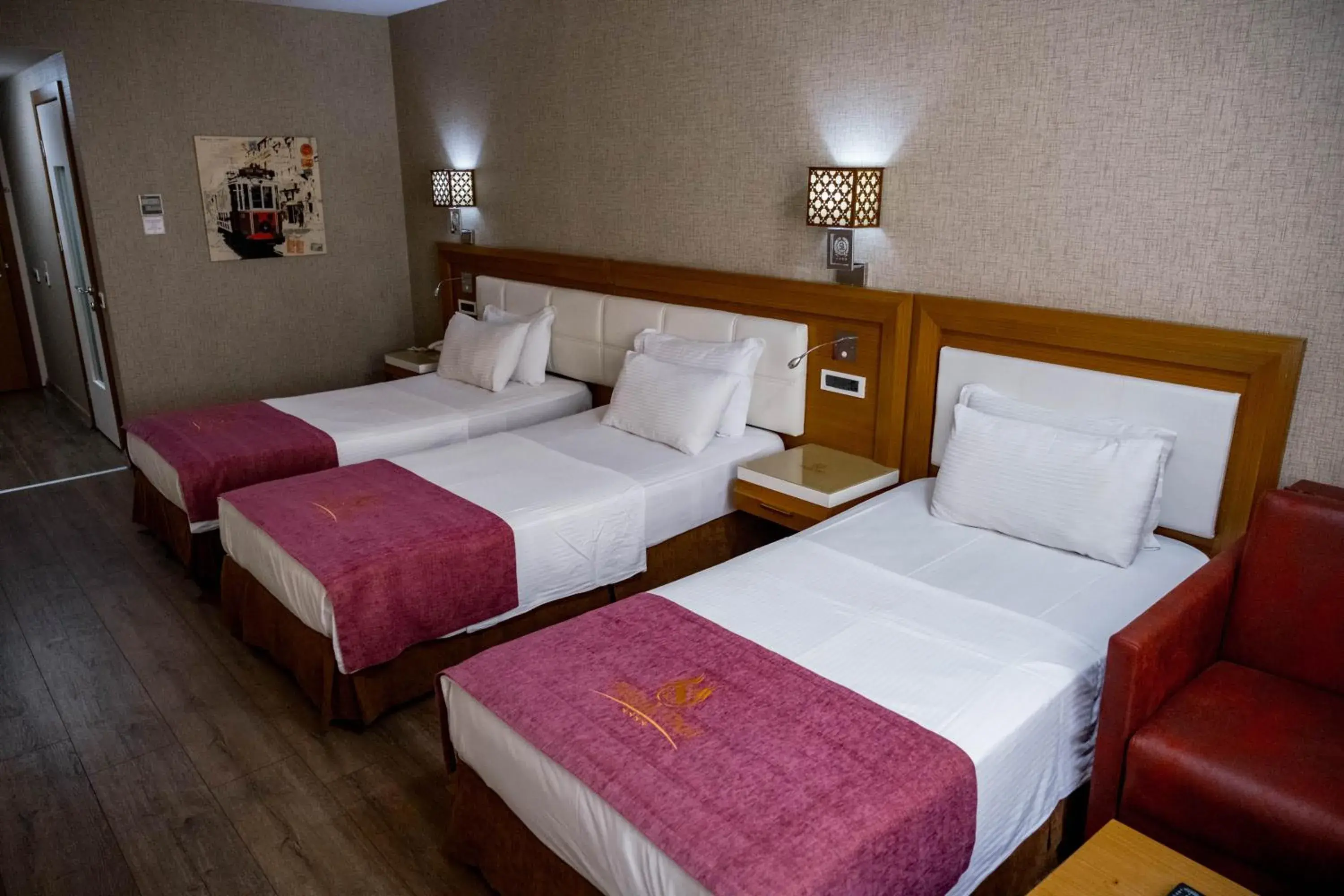 Standard Triple Room in Selcuk Hotel Sems-i Tebrizi