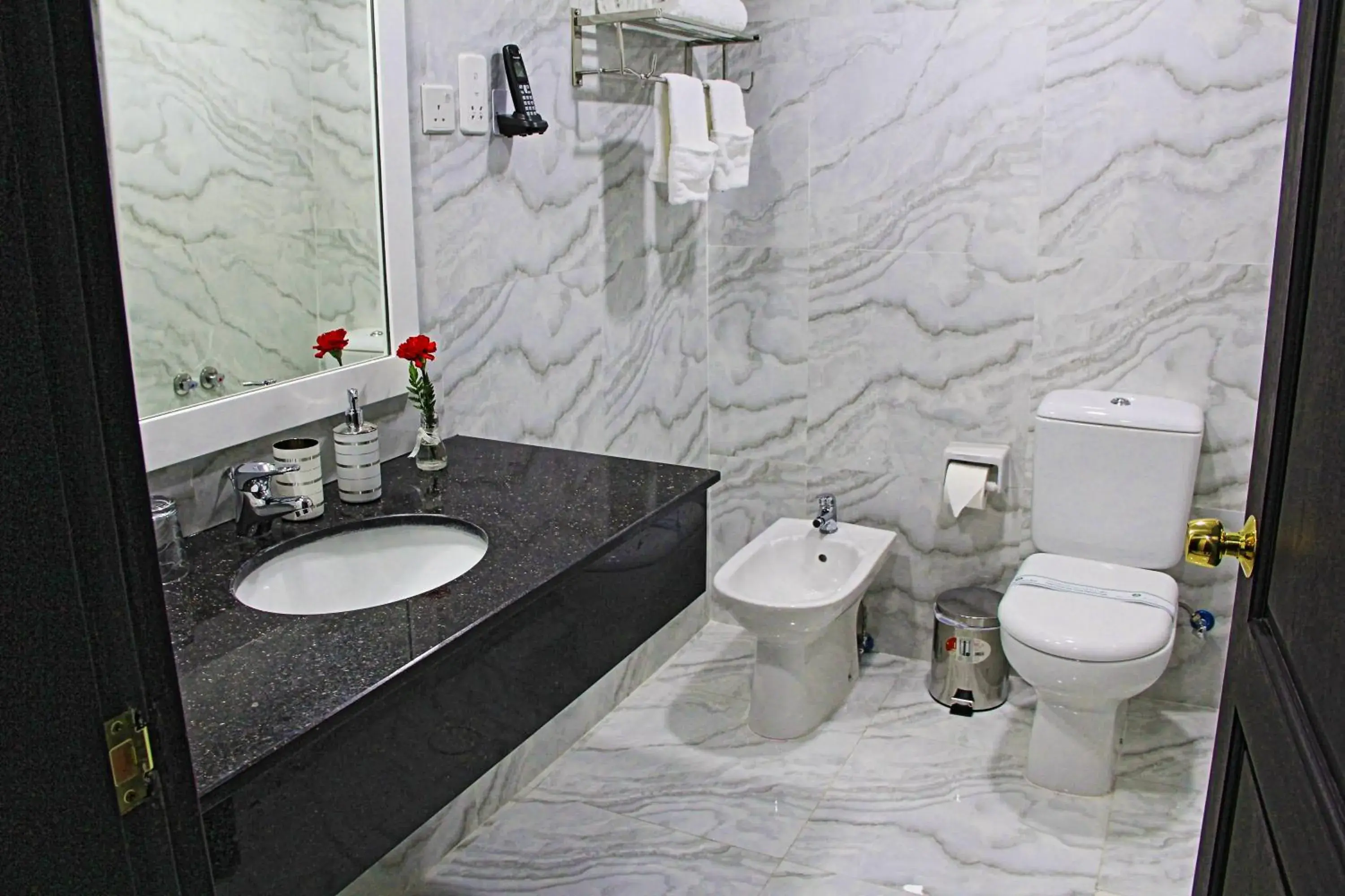 Toilet, Bathroom in Bahrain International Hotel