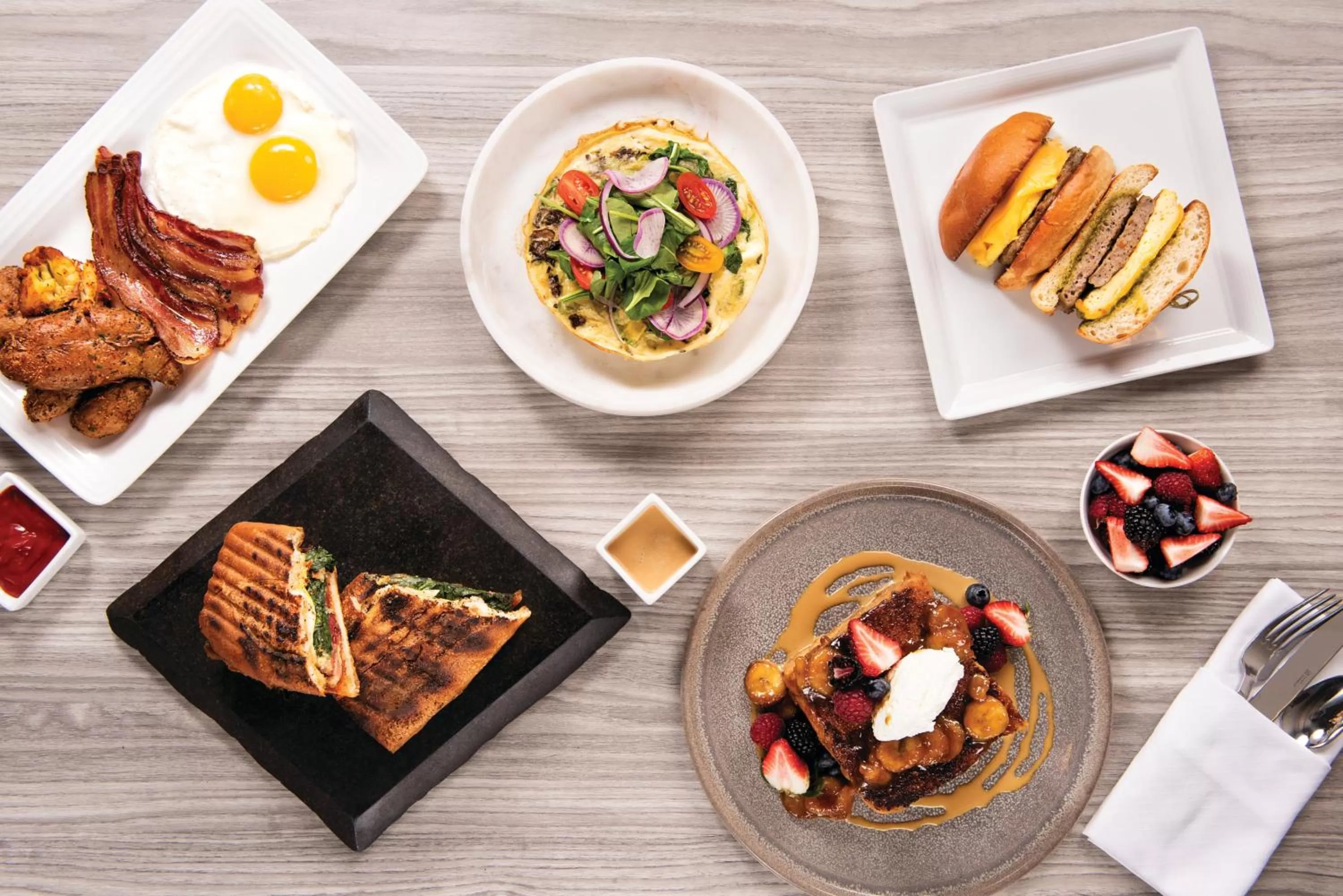 Breakfast in Vdara Hotel & Spa at ARIA Las Vegas