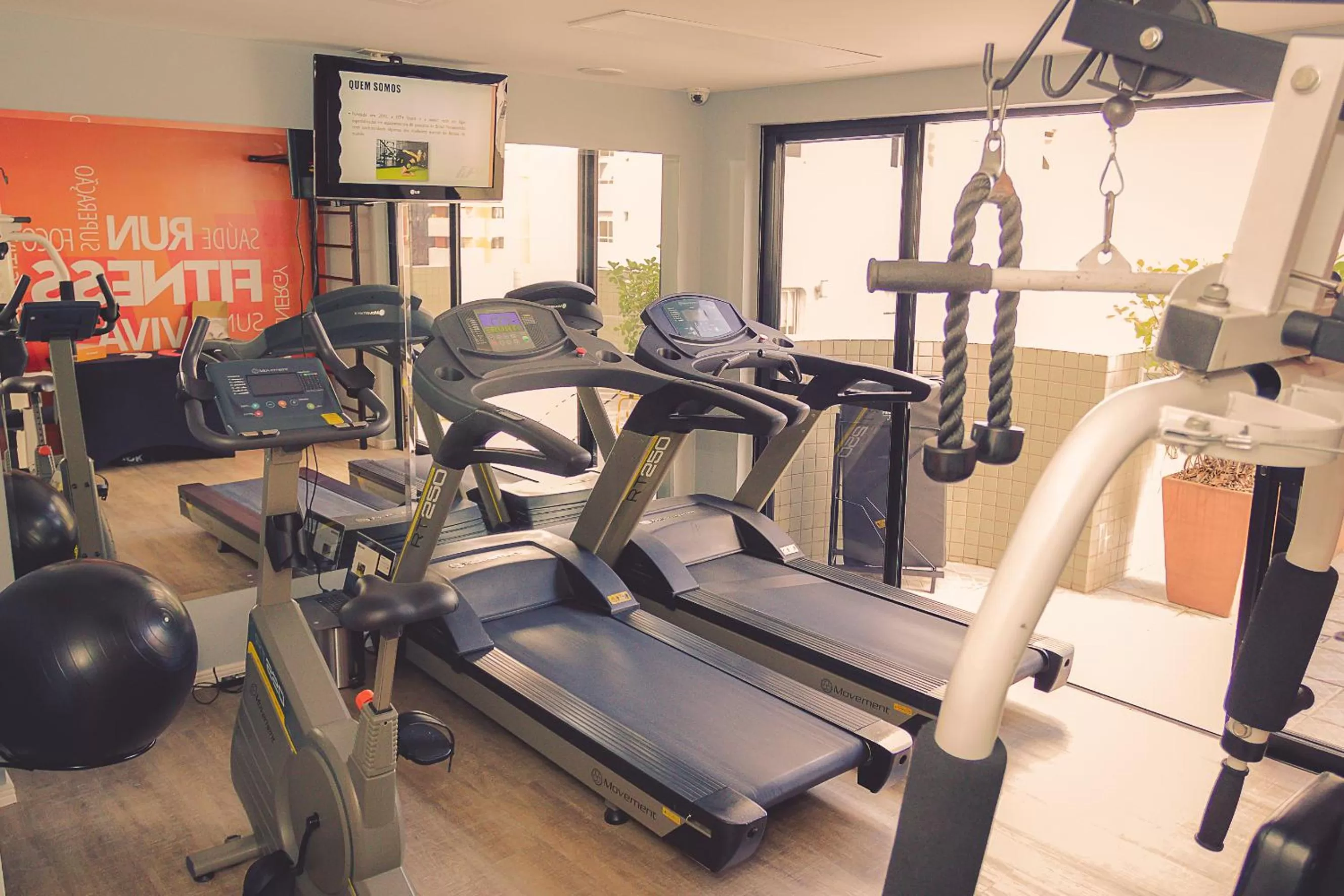 Fitness centre/facilities in Rio Hotel by Bourbon Curitiba