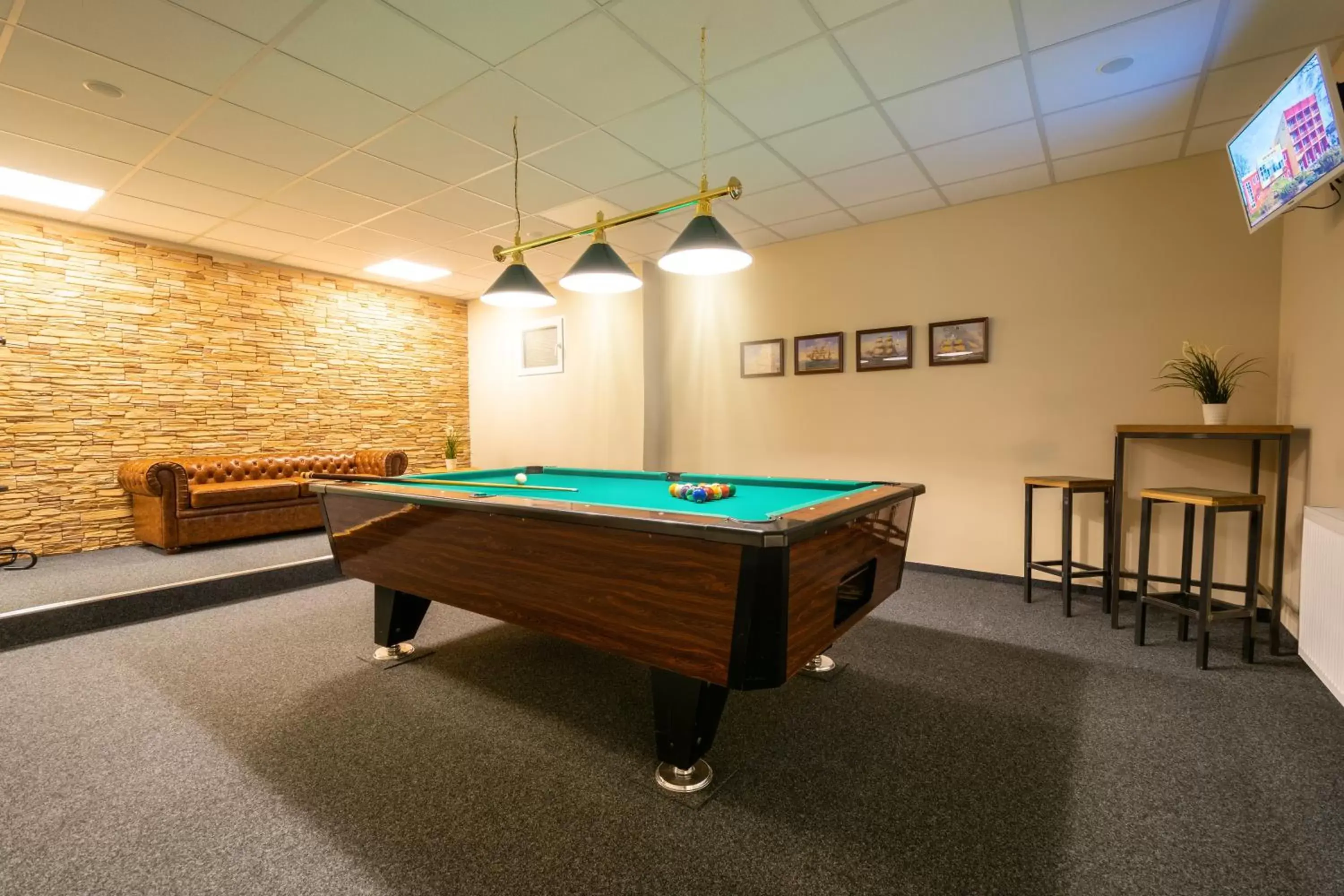 Billiard, Billiards in Hotel Wald und See