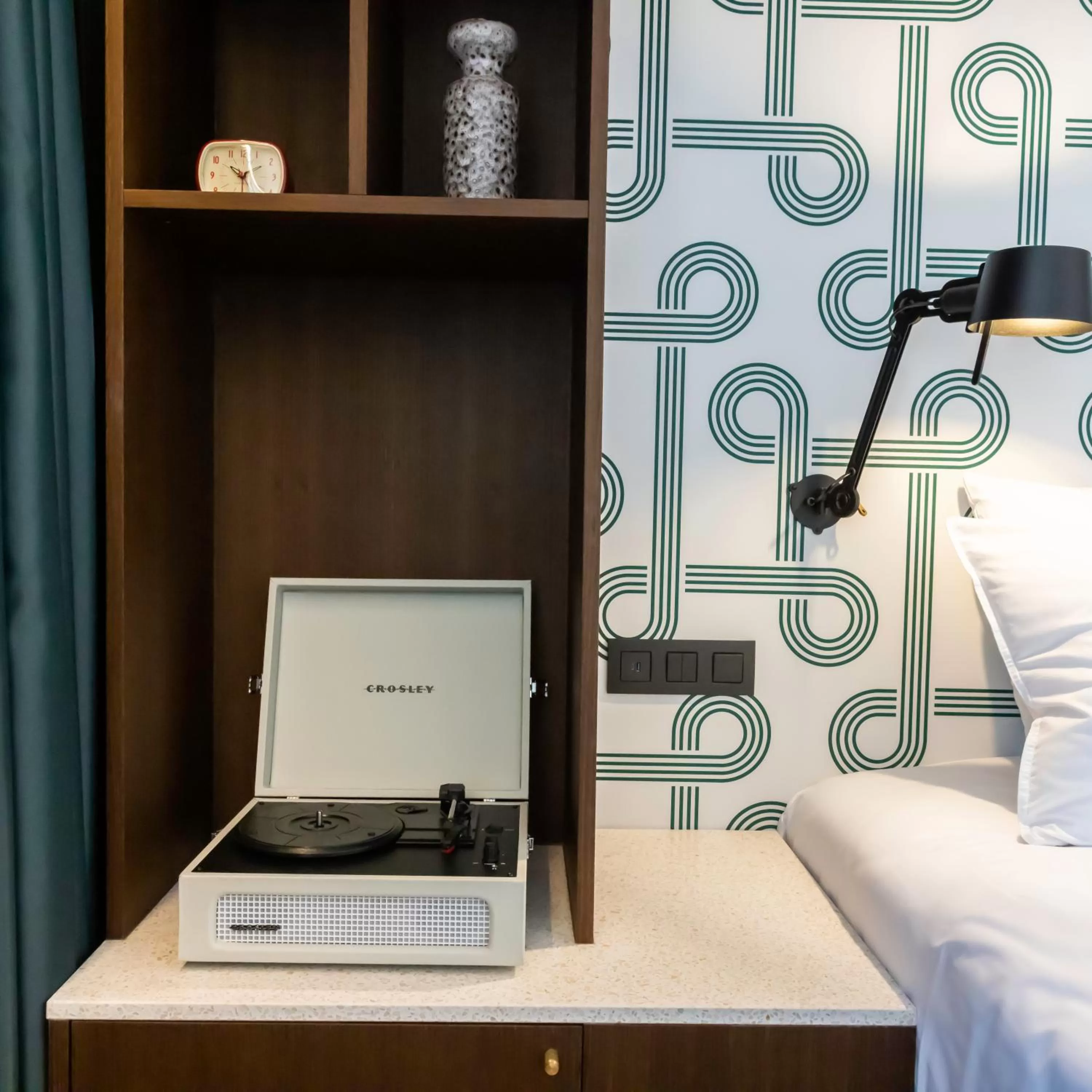 Bed in Yalo Urban Boutique Hotel Gent