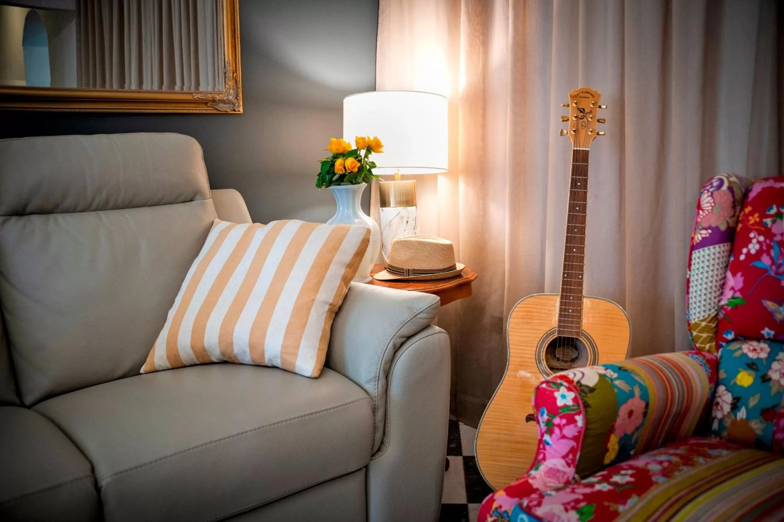 Seating area in Villa B&B Marina & Parking Free