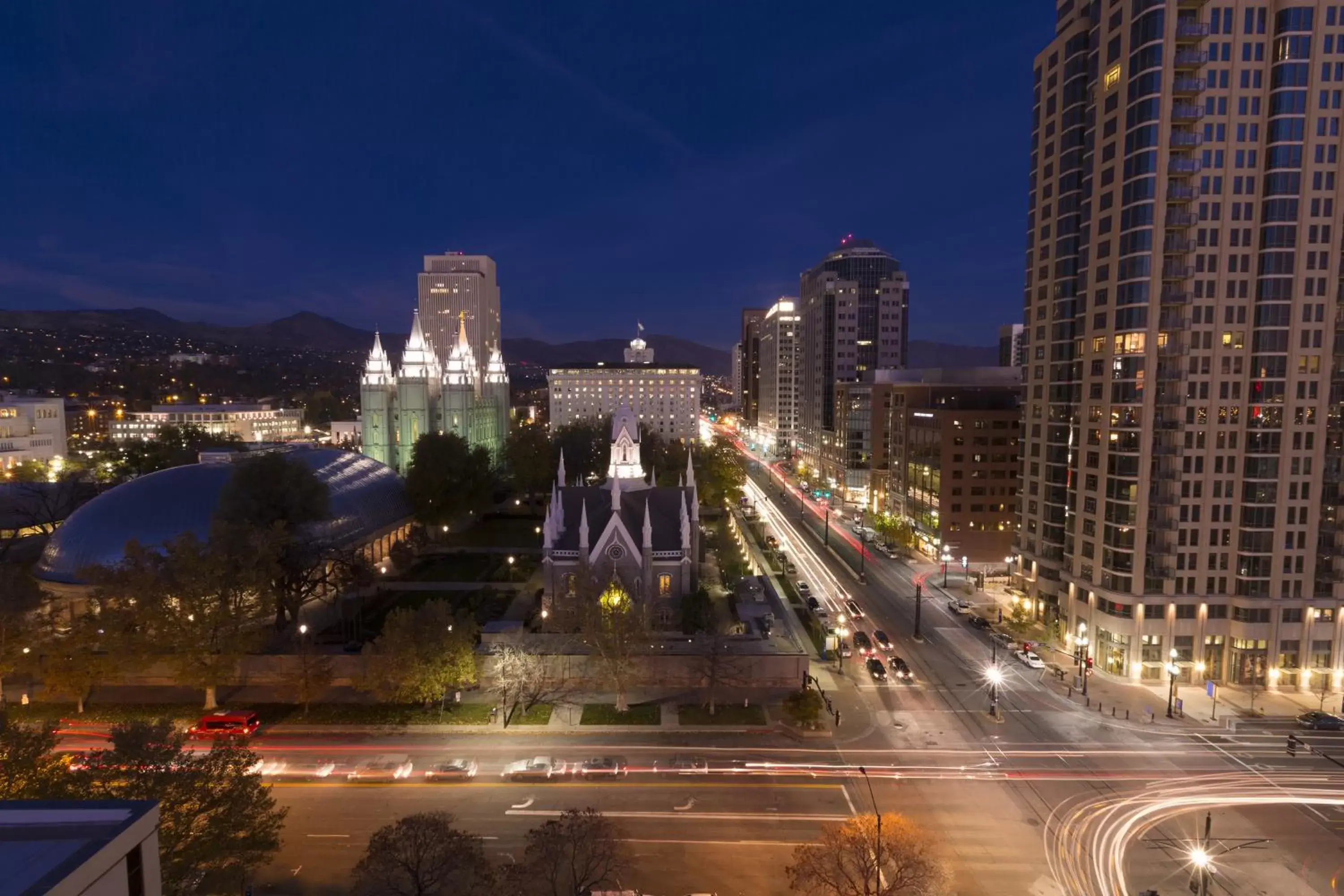 Nearby landmark in Salt Lake Plaza Hotel SureStay Collection by Best Western