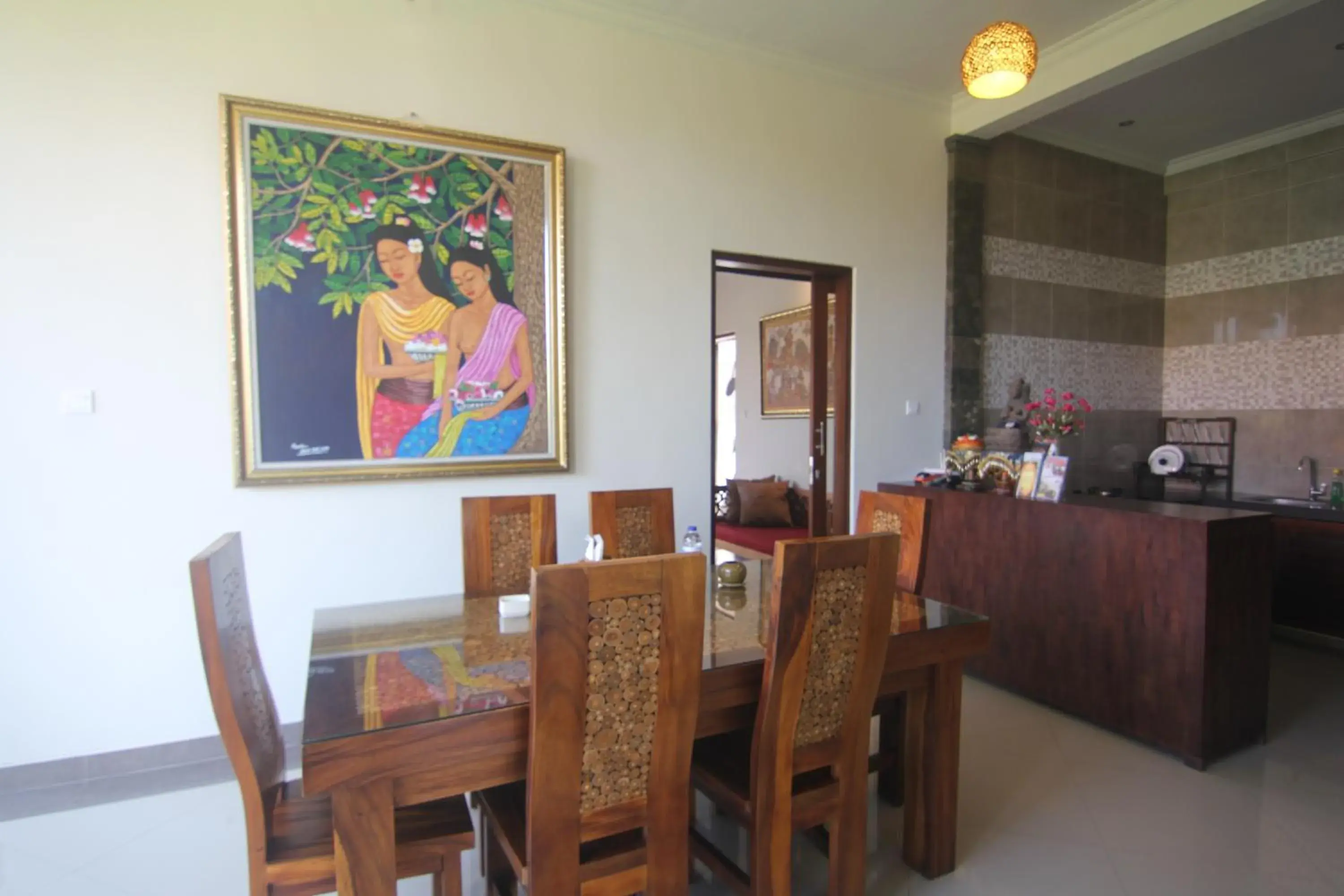 Food and drinks, Dining Area in Ubud Paradise Villa