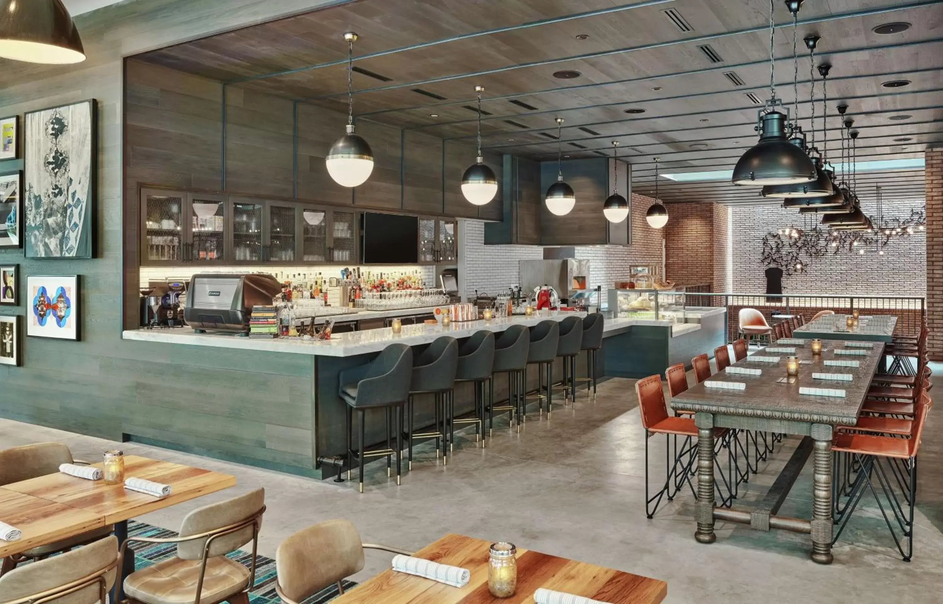 Lounge or bar in Canopy by Hilton Portland Pearl District Lounge or bar in Canopy by Hilton Portland Pearl District