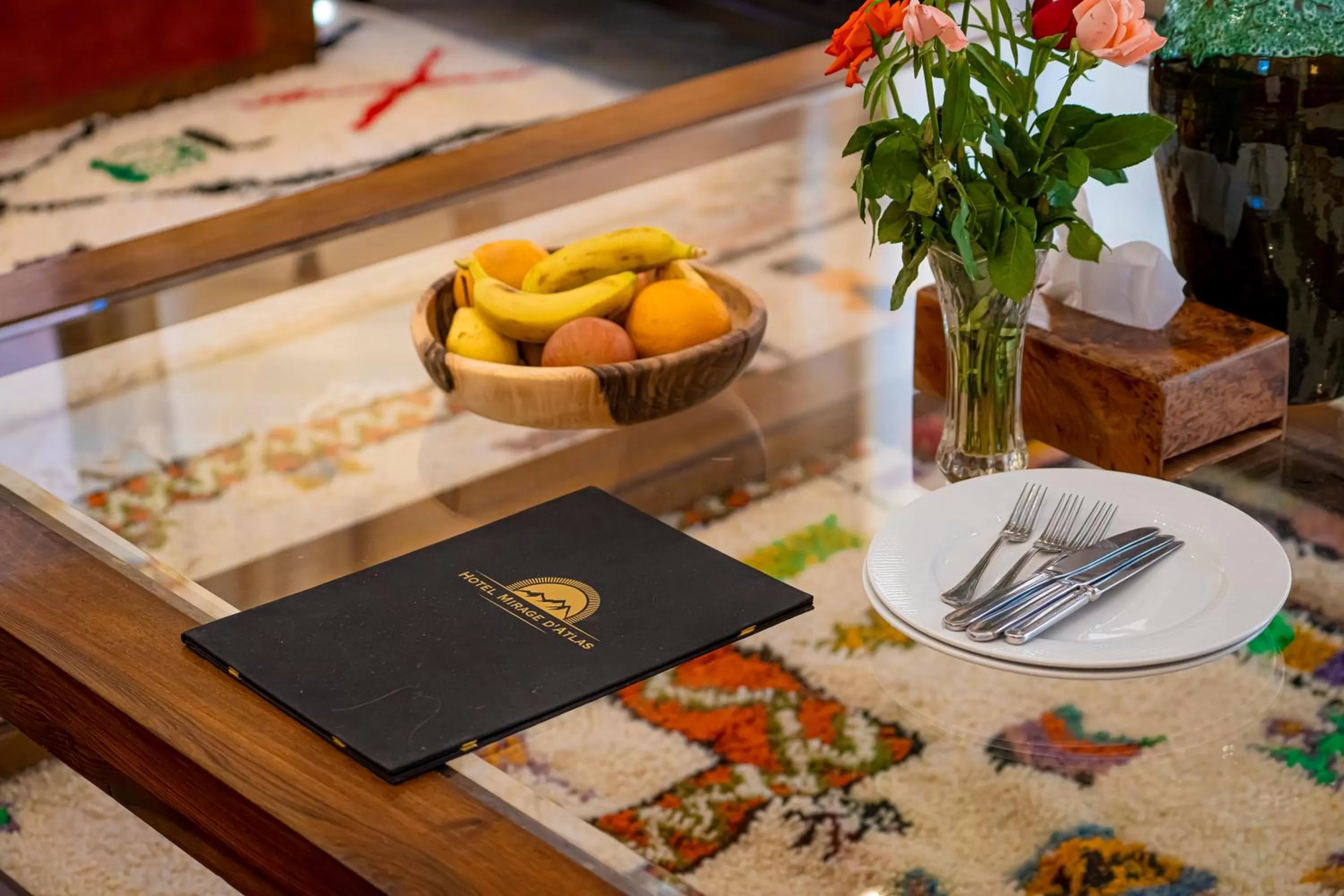 Decorative detail in Palais Mirage d'Atlas, Suites de Luxe & Spa