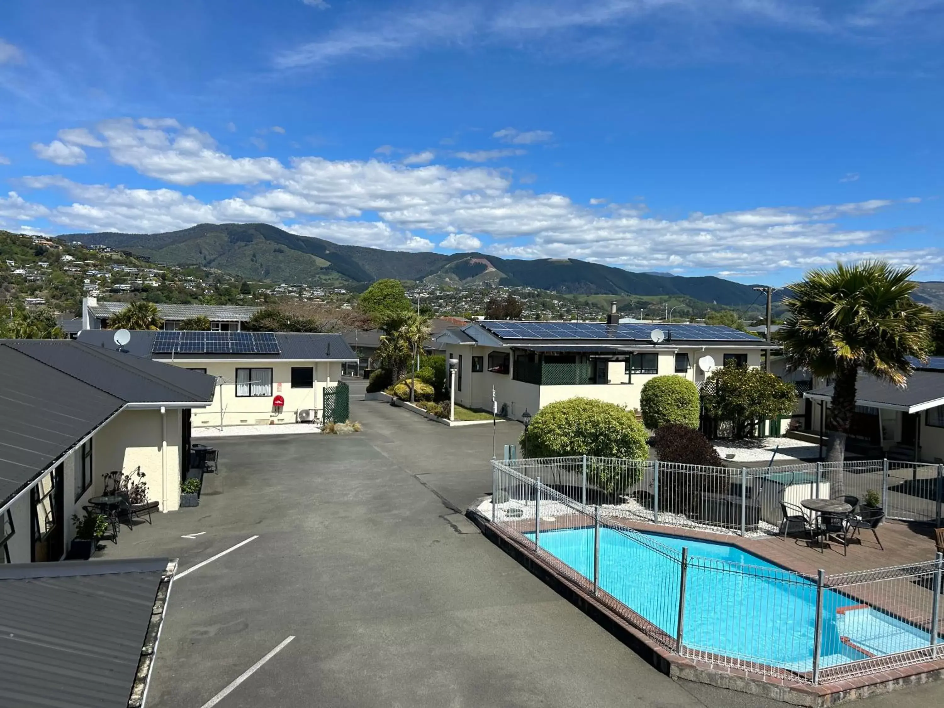 View (from property/room), Pool View in Arcadia Motel