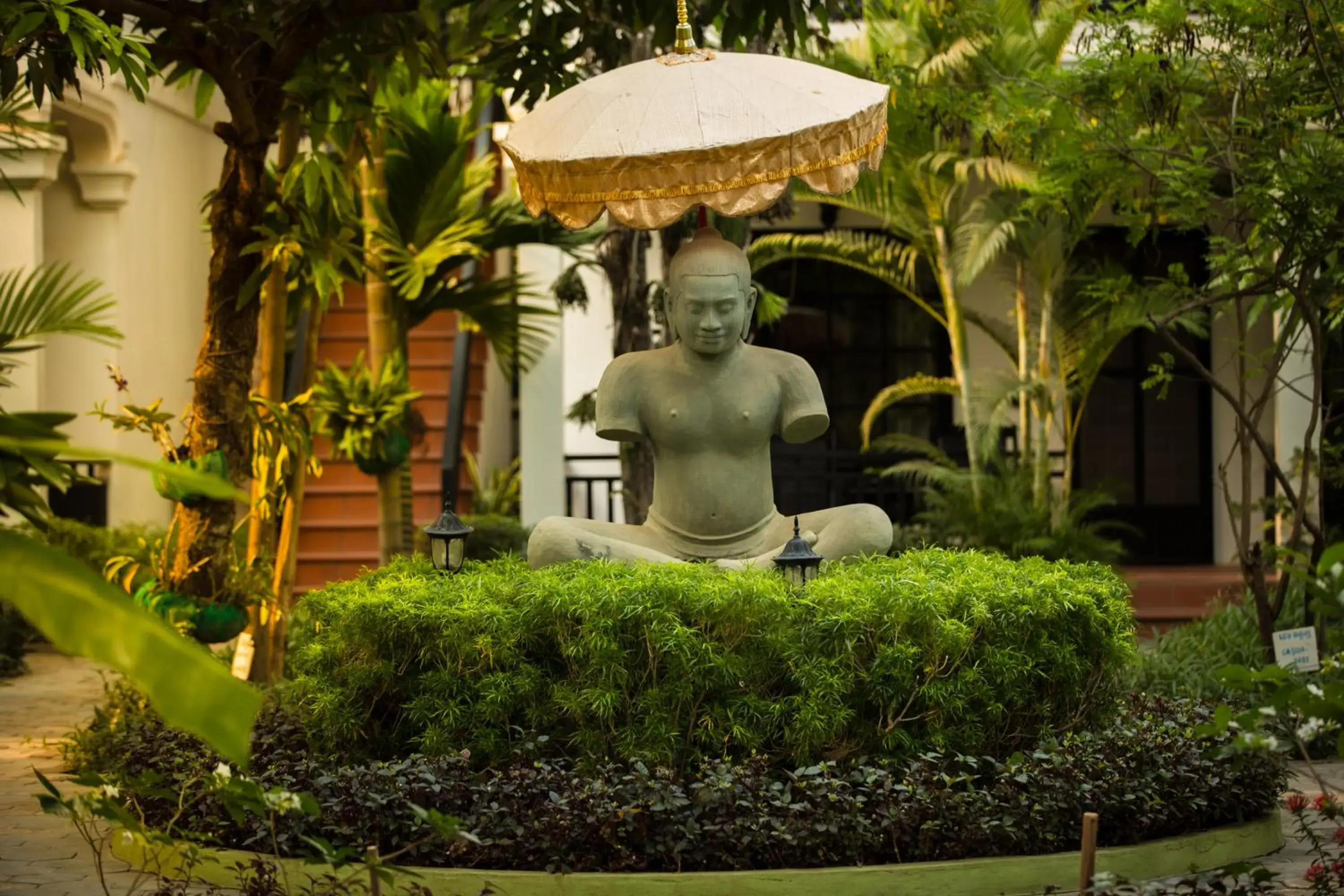 Garden view in Sonalong Boutique Village & Resort Garden view in Sonalong Boutique Village & Resort