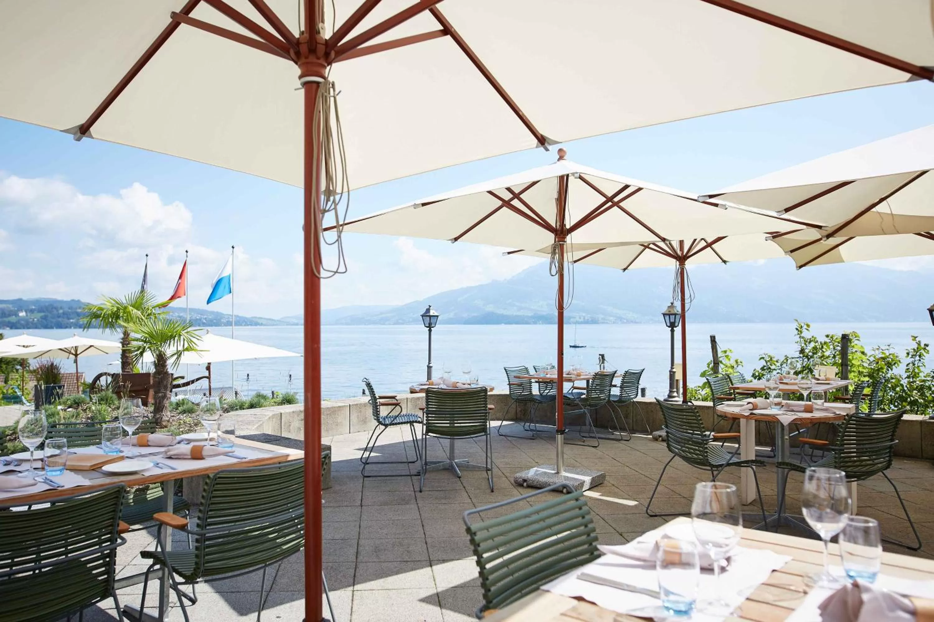 Restaurant/places to eat in Seehotel Kastanienbaum